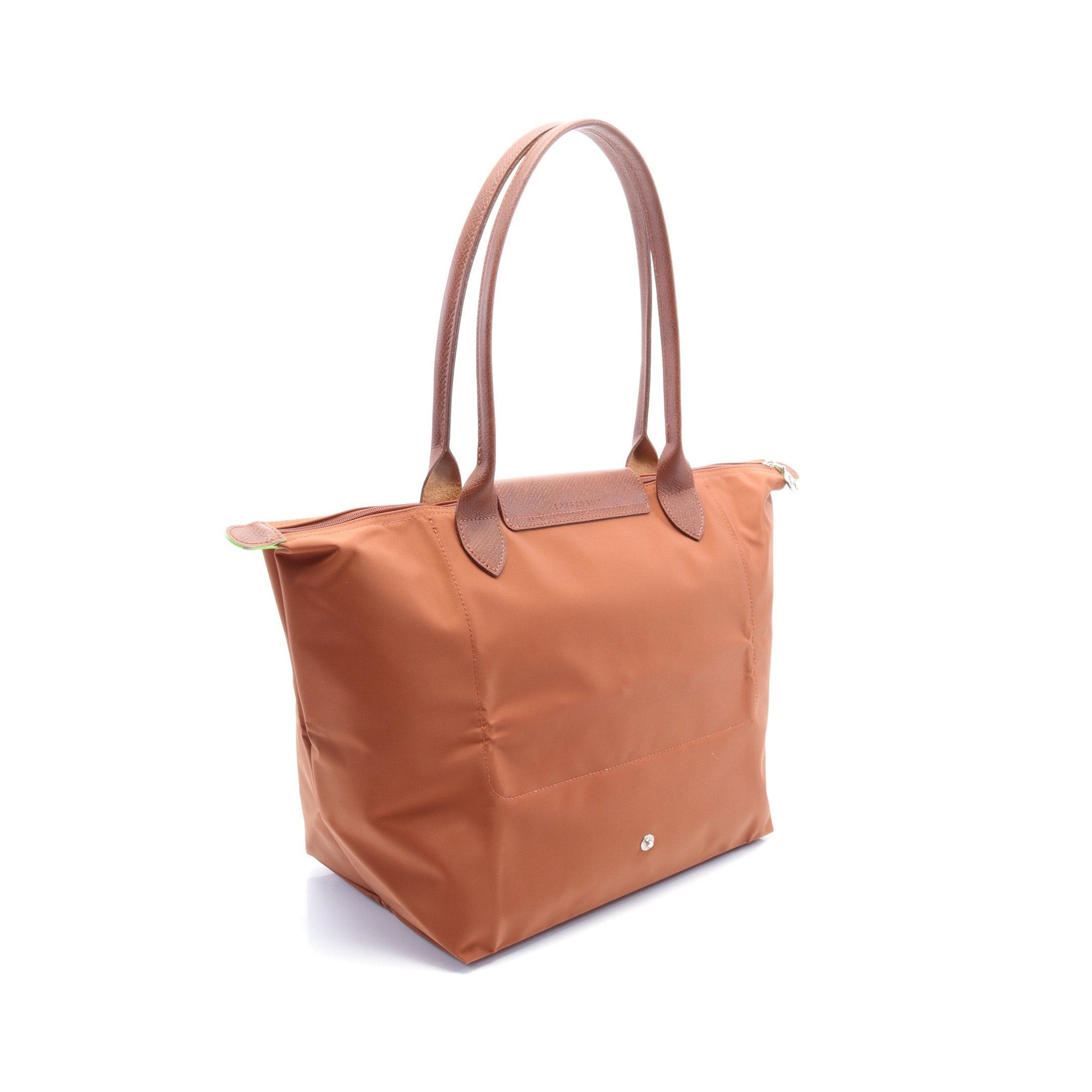 Longchamp Longchamp Shoulder Bag Tote Nylon Leather Light Brown Size ONE SIZE - 2 Thumbnail