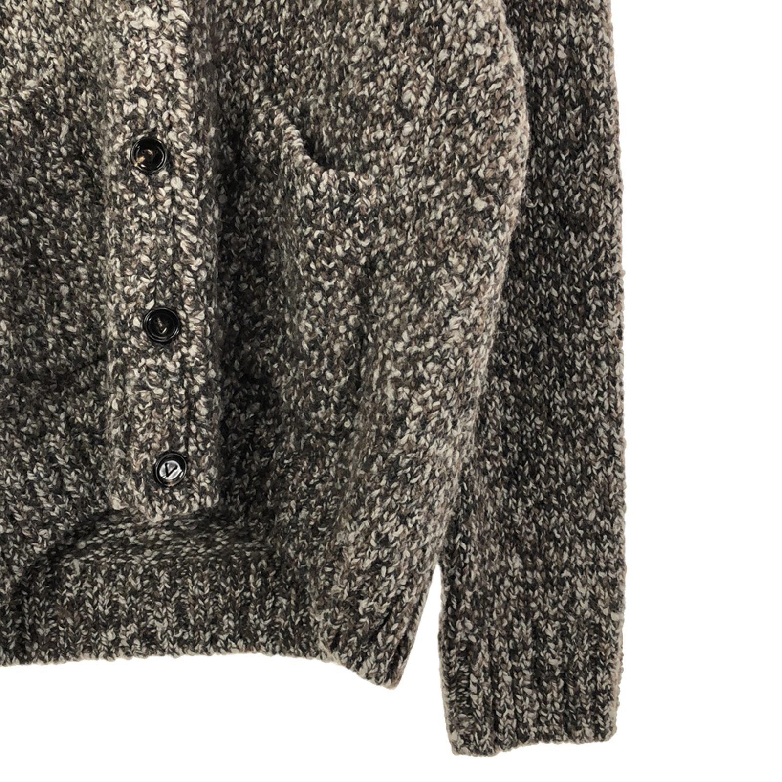 Bottega Veneta Bottega Veneta Cardigan Wool Gray Size ONE SIZE - 4 Thumbnail