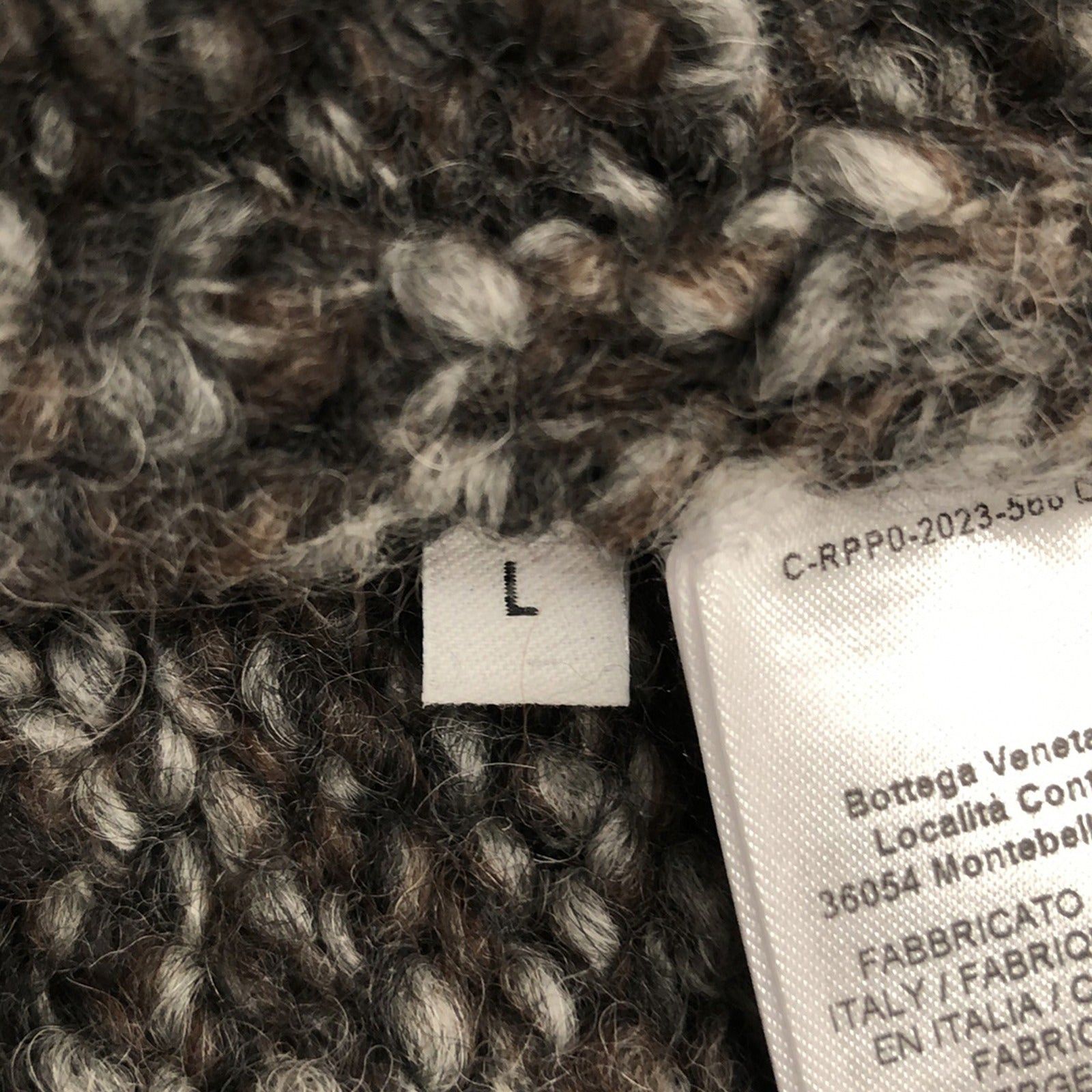 Bottega Veneta Bottega Veneta Cardigan Wool Gray Size ONE SIZE - 6 Thumbnail