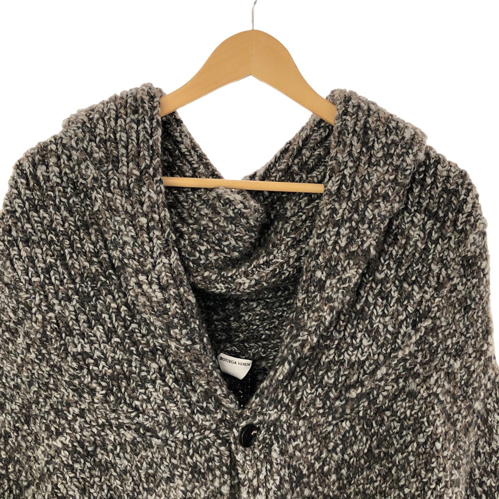 Bottega Veneta Bottega Veneta Cardigan Wool Gray Size ONE SIZE - 3 Thumbnail