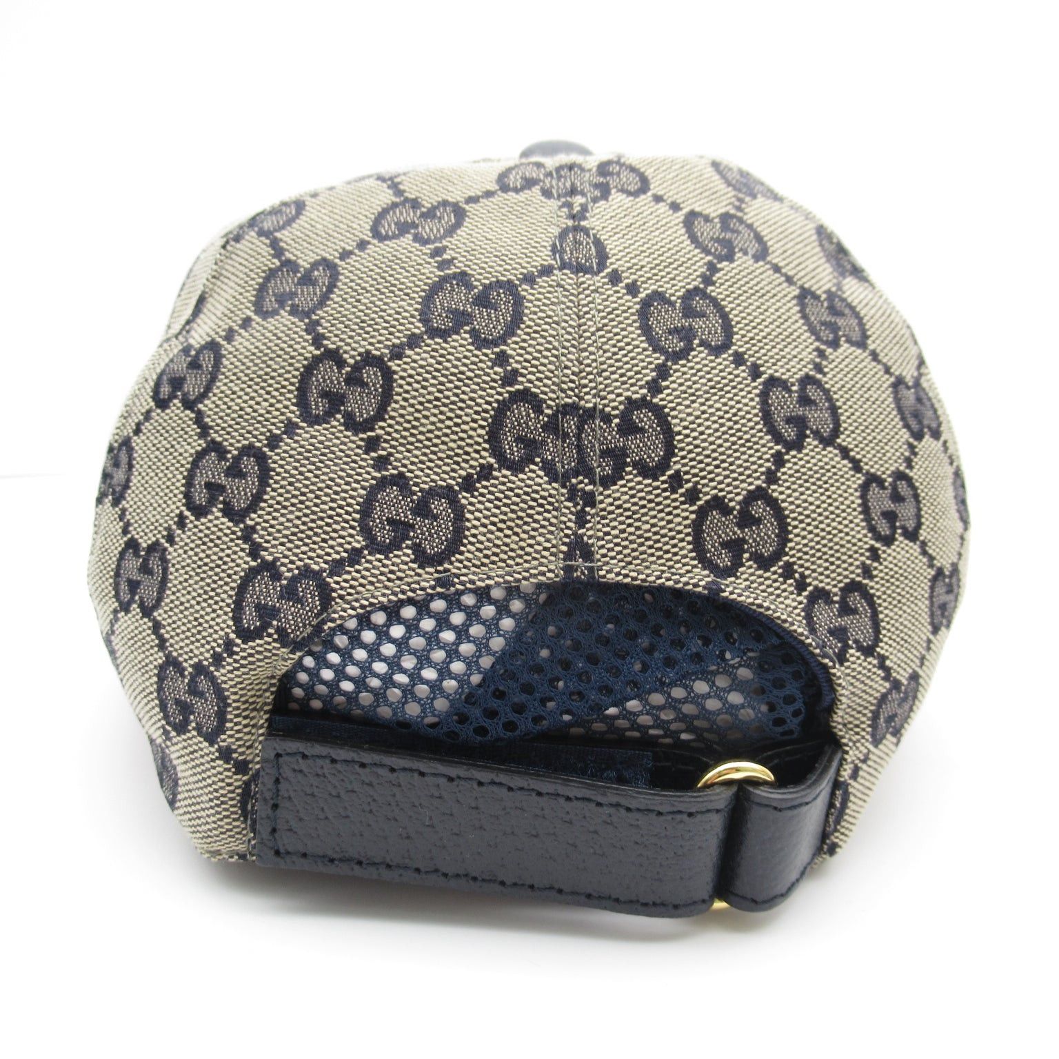 Gucci Gucci Baseball Cap Gg Canvas Beige Blue Size ONE SIZE - 2 Thumbnail