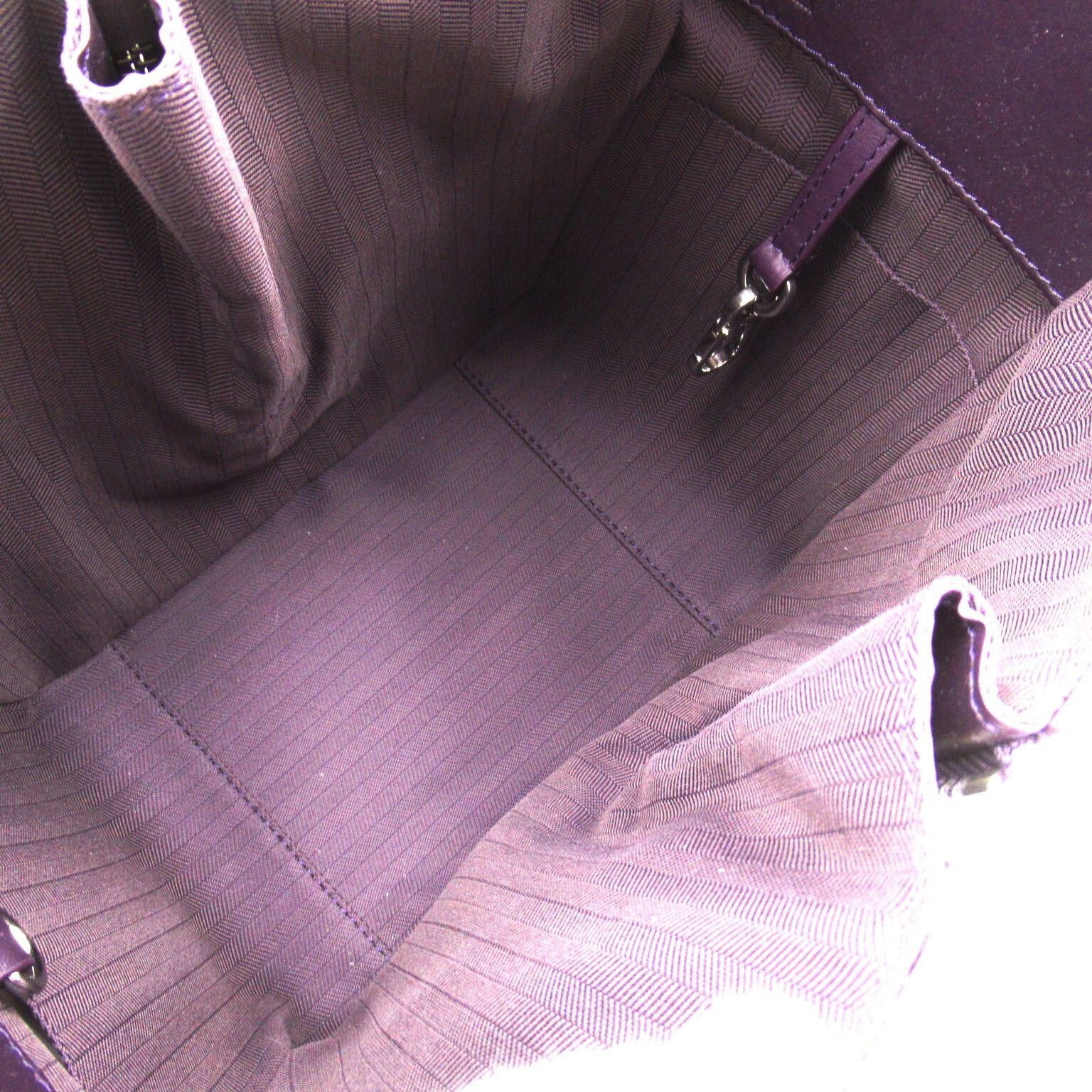 Loewe Loewe Hammock Shoulder Bag Calfskin (Cowhide) Purple Deep Aubergine Size ONE SIZE - 7 Thumbnail