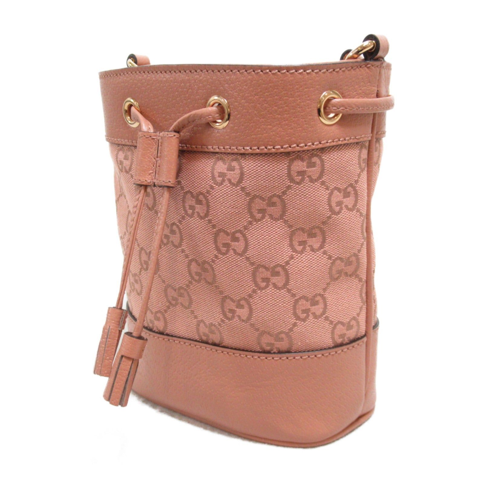 Gucci Gucci Shoulder Bag Gg Canvas Pink Size ONE SIZE - 3 Thumbnail