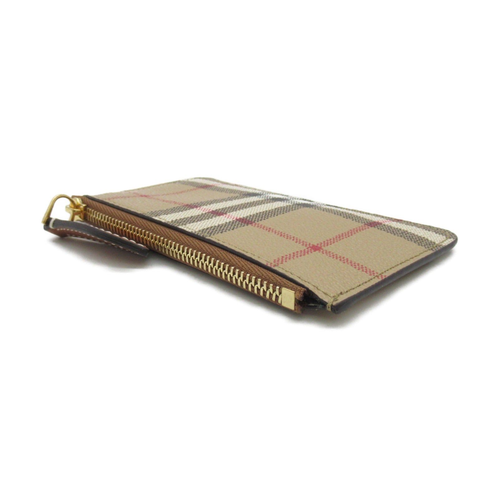 Burberry Burberry Coin Purse Beige Size ONE SIZE - 4 Thumbnail