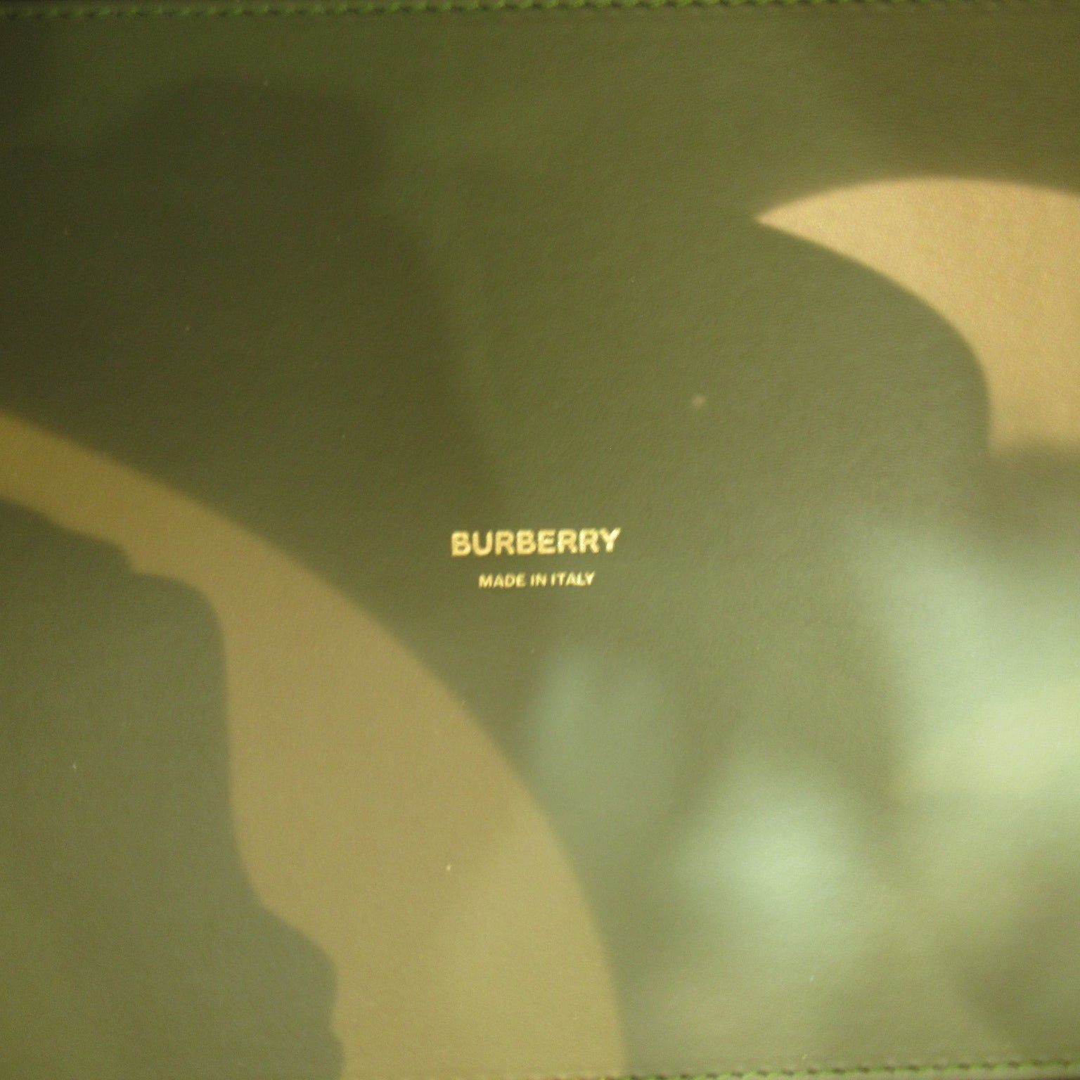 Burberry Burberry Tote Bag Handbag Cotton Green Olive Size ONE SIZE - 9 Thumbnail