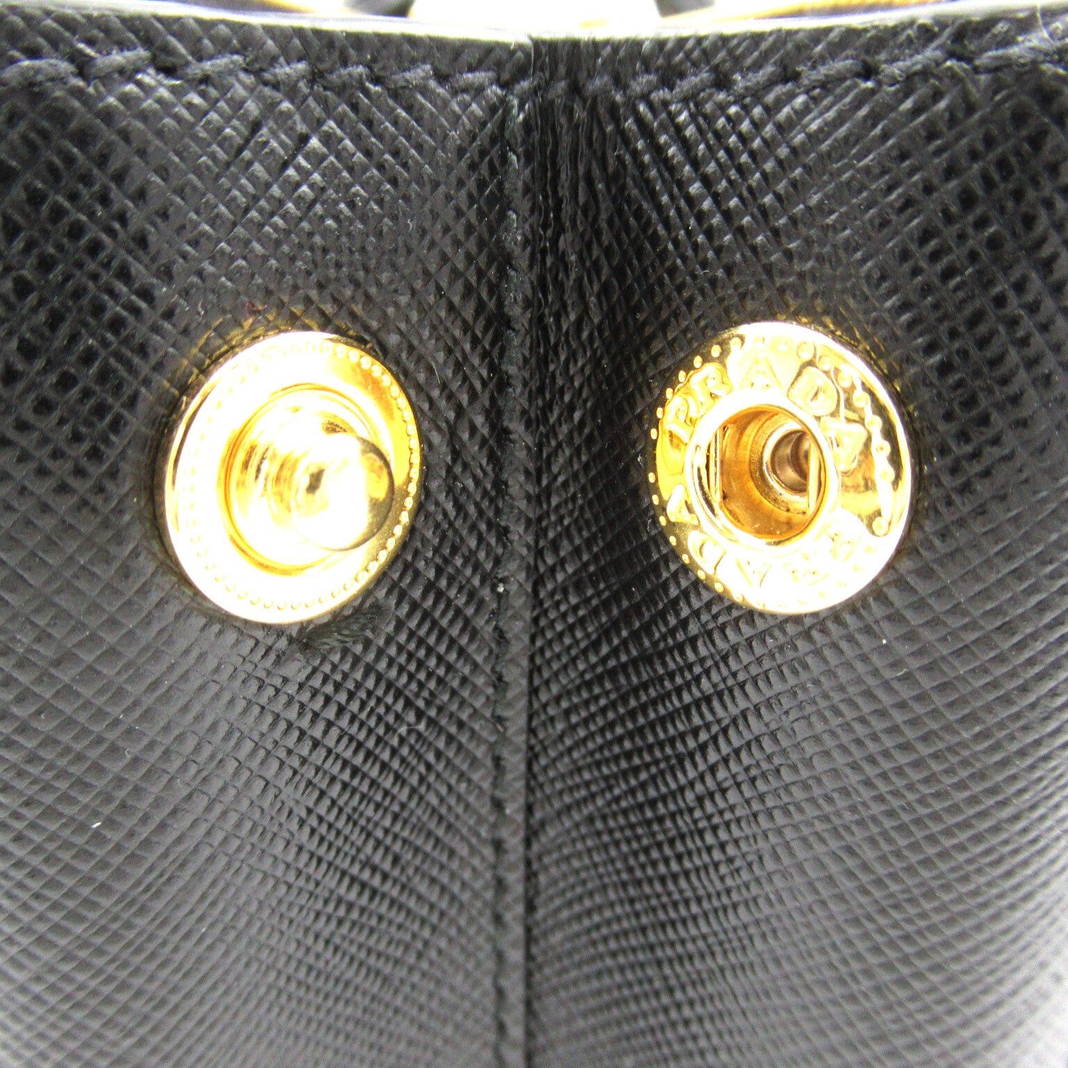 Prada Prada Saffiano Shoulder Bag Leather Black Size ONE SIZE - 8 Thumbnail