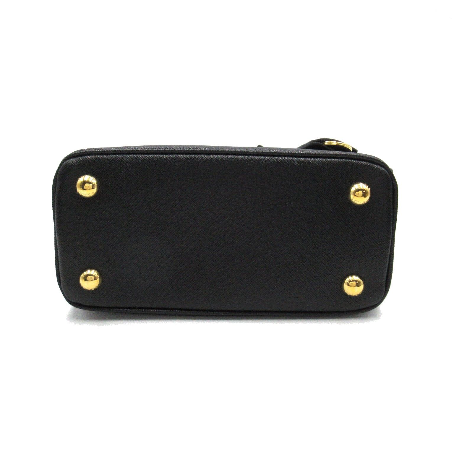 Prada Prada Saffiano Shoulder Bag Leather Black Size ONE SIZE - 4 Thumbnail