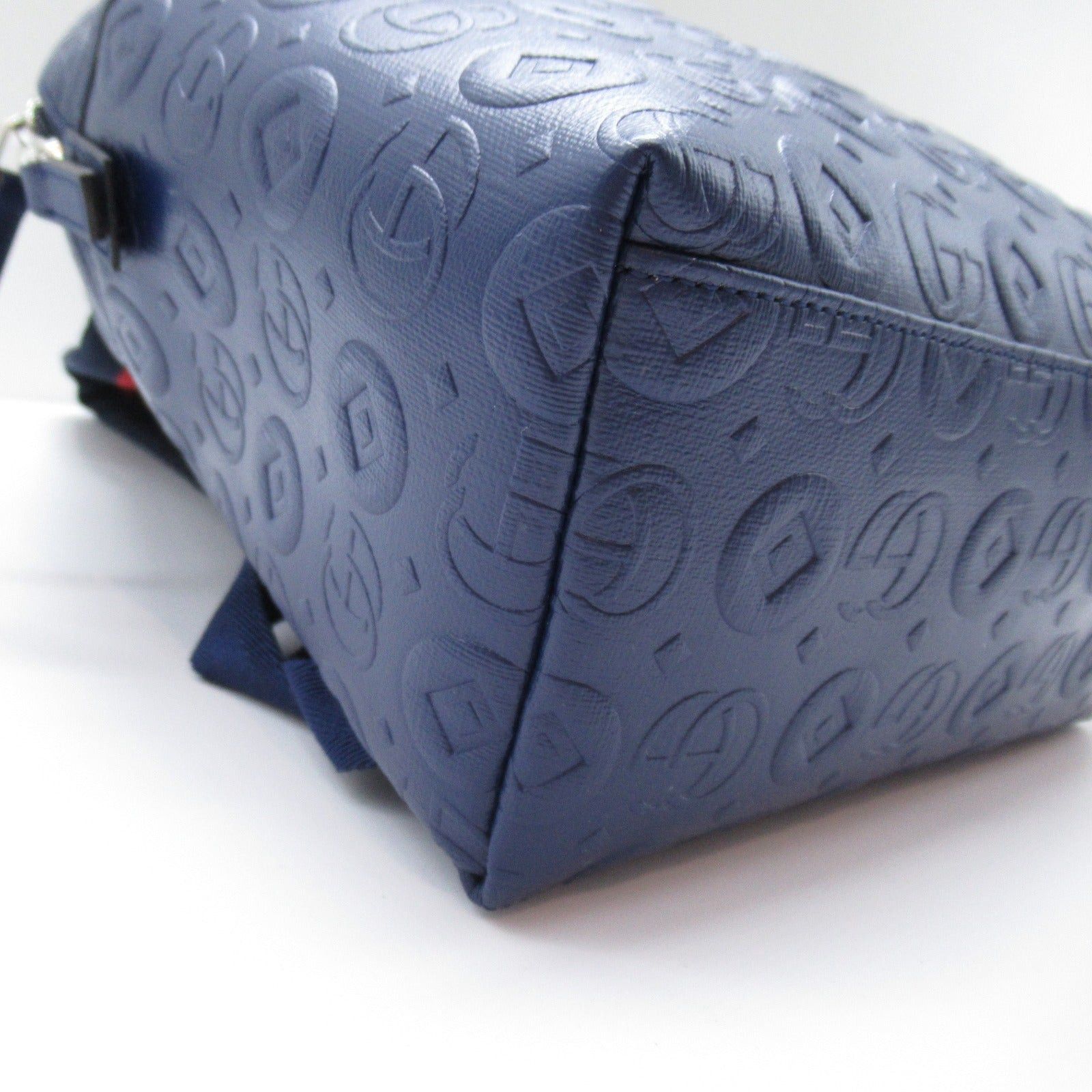 Gucci Gucci Kids Backpack Rucksack Gg Canvas Navy Size ONE SIZE - 9 Thumbnail