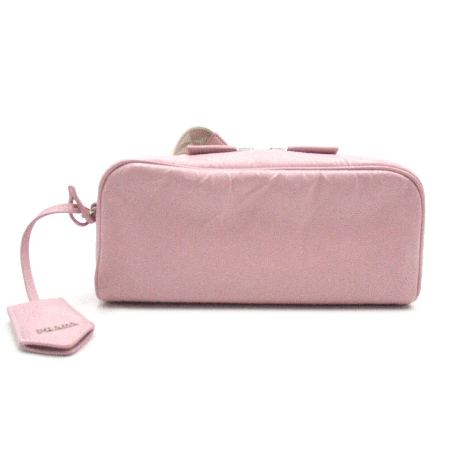 Prada Prada Nappa Antique Leather Multi-Pocket Shoulder Bag Pink Alabaster Size ONE SIZE - 2 Thumbnail