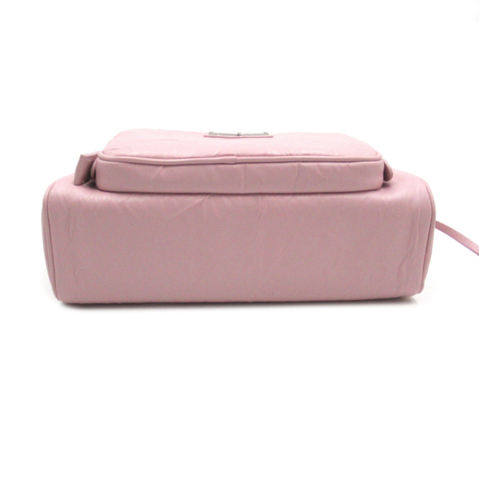 Prada Prada Nappa Antique Leather Multi-Pocket Shoulder Bag Pink Alabaster Size ONE SIZE - 5 Thumbnail