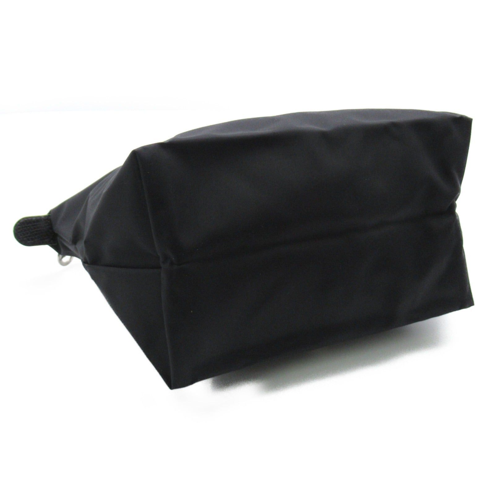 Longchamp Longchamp Le Preage Green S Top Handle Bag Handbag Tote Others Recycled Polyamide Canvas Black Noir Size ONE SIZE - 4 Thumbnail