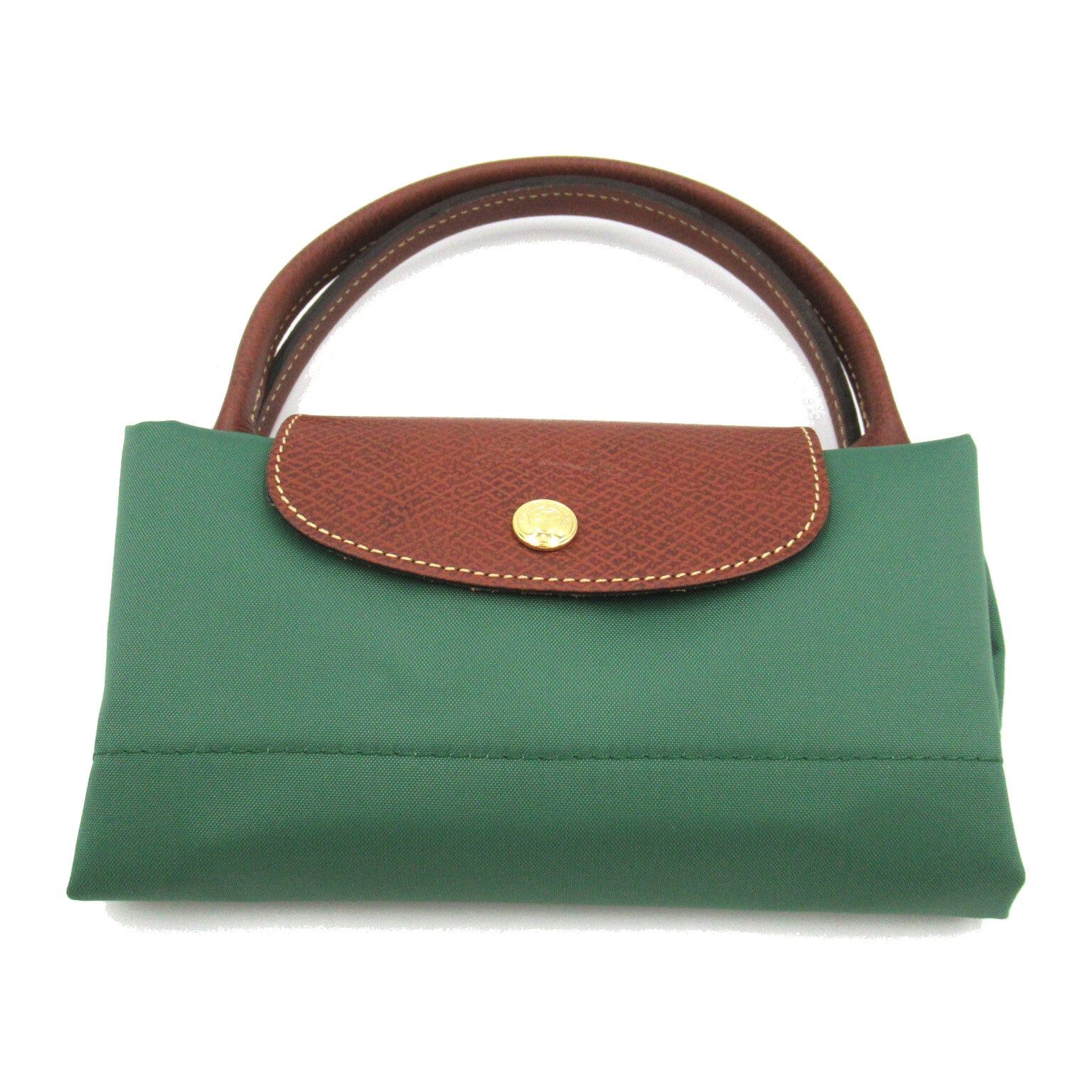 Longchamp Longchamp Le Preage Original S Top Handle Bag Handbag Tote Others Recycled Polyamide Green Sage Size ONE SIZE - 2 Thumbnail