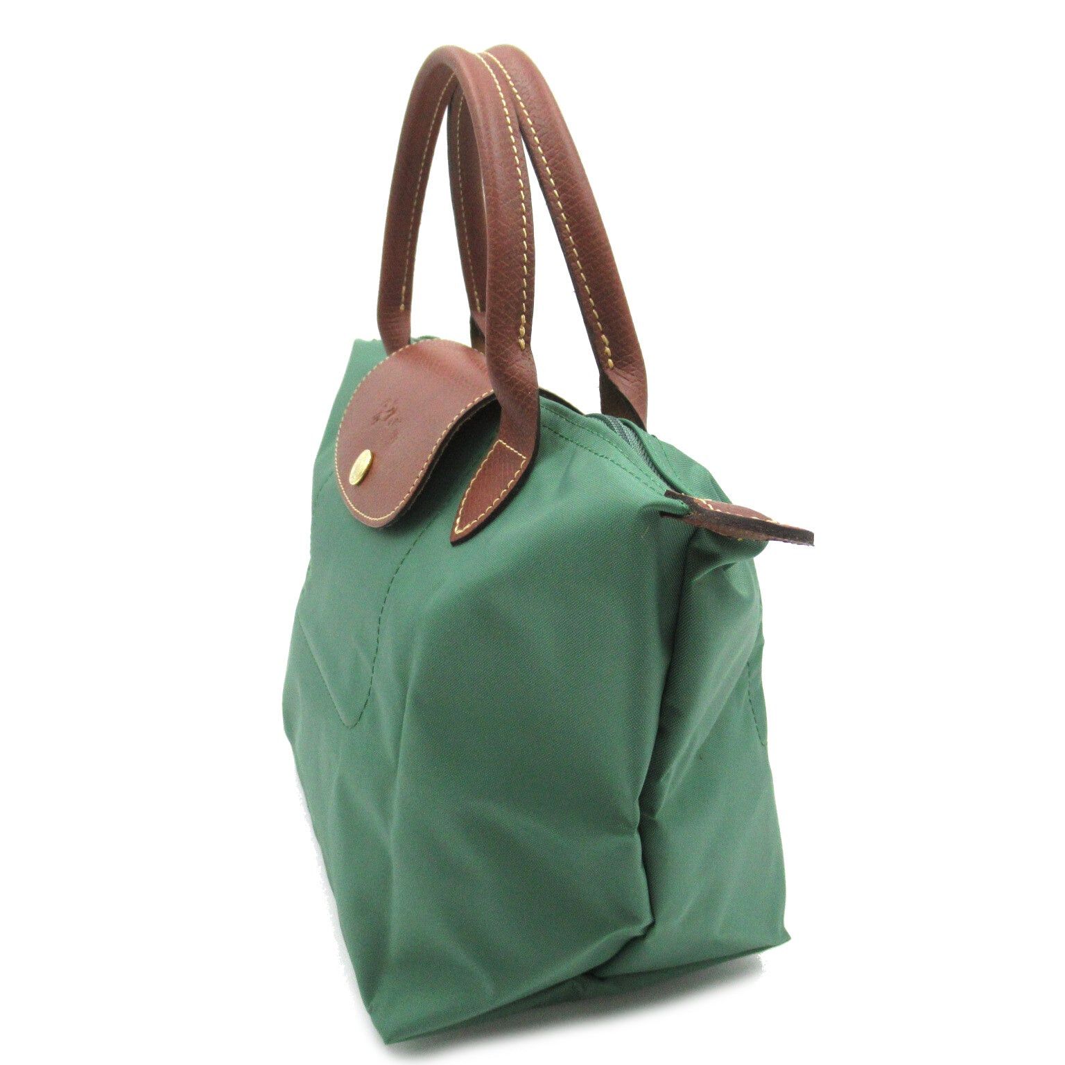 Longchamp Longchamp Le Preage Original S Top Handle Bag Handbag Tote Others Recycled Polyamide Green Sage Size ONE SIZE - 4 Thumbnail