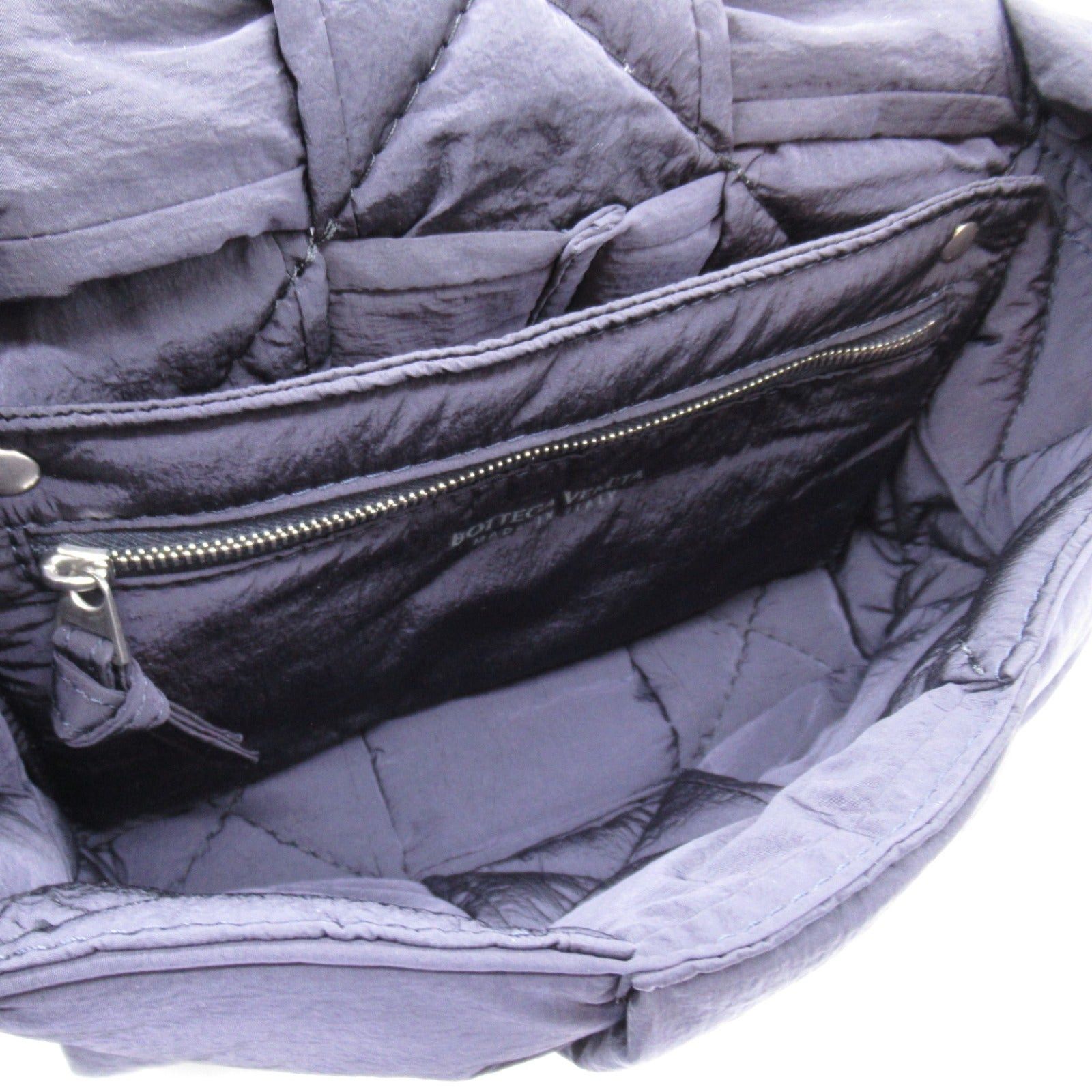 Bottega Veneta Bottega Veneta Shoulder Bag Nylon Navy Size ONE SIZE - 5 Thumbnail