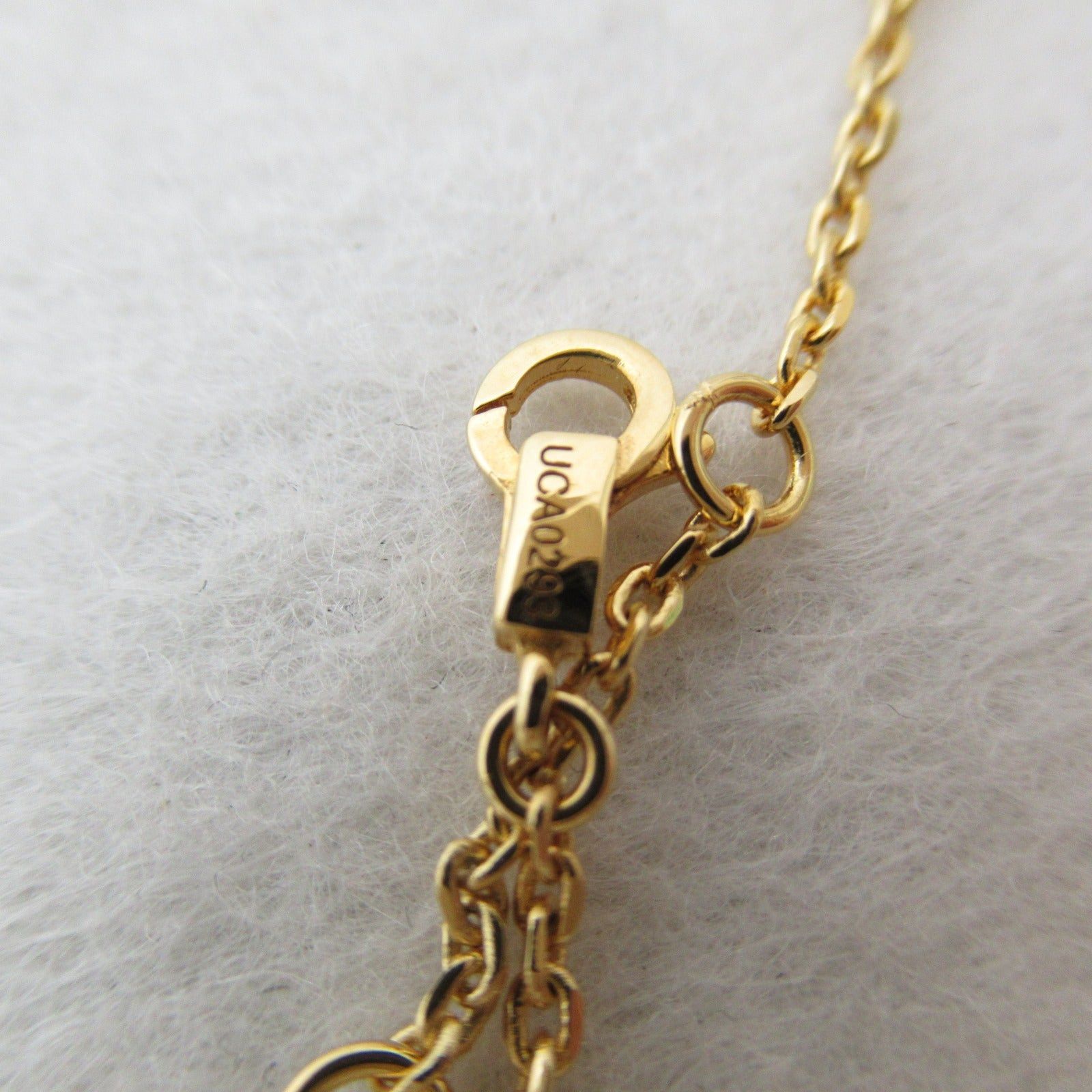 Celine Celine Triomphe Fork Fringe Long Necklace Others Nickel Gold Size ONE SIZE - 4 Thumbnail