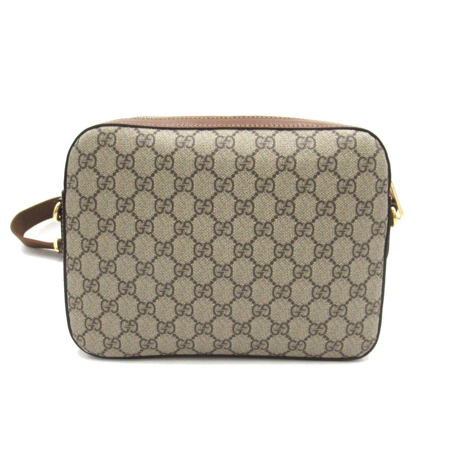 Gucci Gucci Gg Supreme Interlocking G Shoulder Bag Coated Canvas Brown Size ONE SIZE - 2 Thumbnail