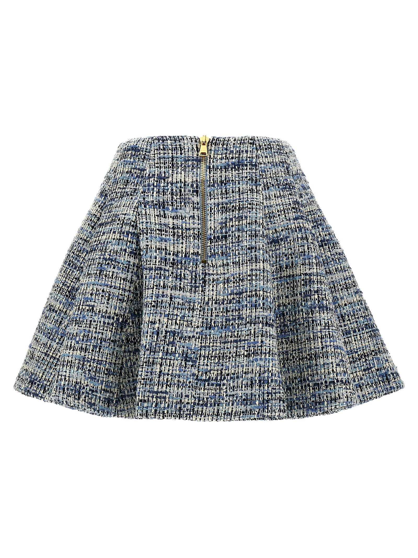 Balmain Tweed Skirt Size 26" / US 2 / IT 38 - 2 Thumbnail