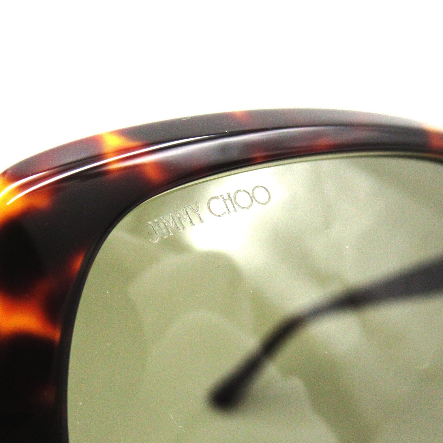 Jimmy Choo Jimmy Choo Sunglasses Brown Tortoiseshell Size ONE SIZE - 6 Thumbnail