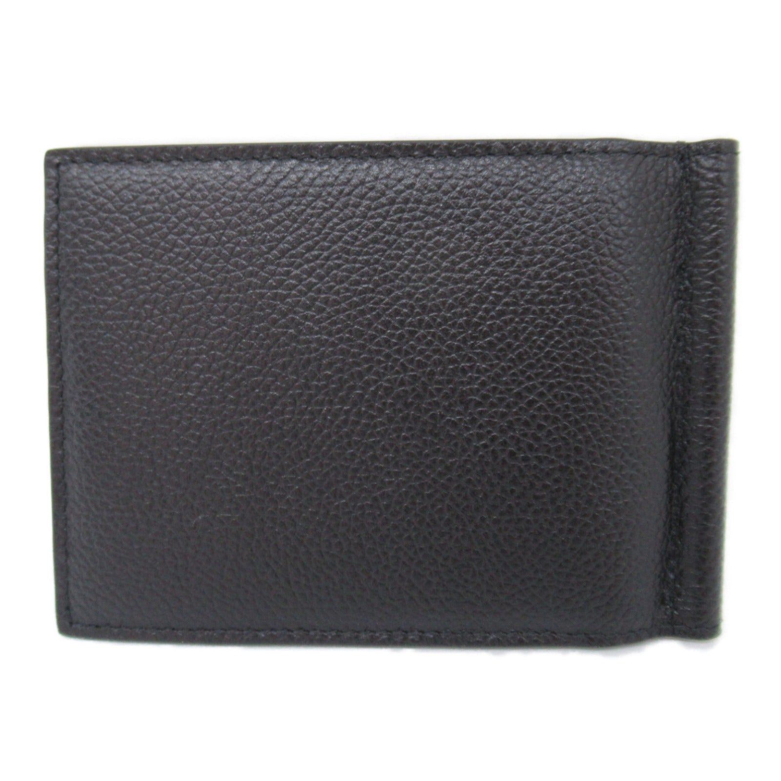 Balenciaga Balenciaga Bi-Fold Wallet Leather Black Size ONE SIZE - 2 Thumbnail