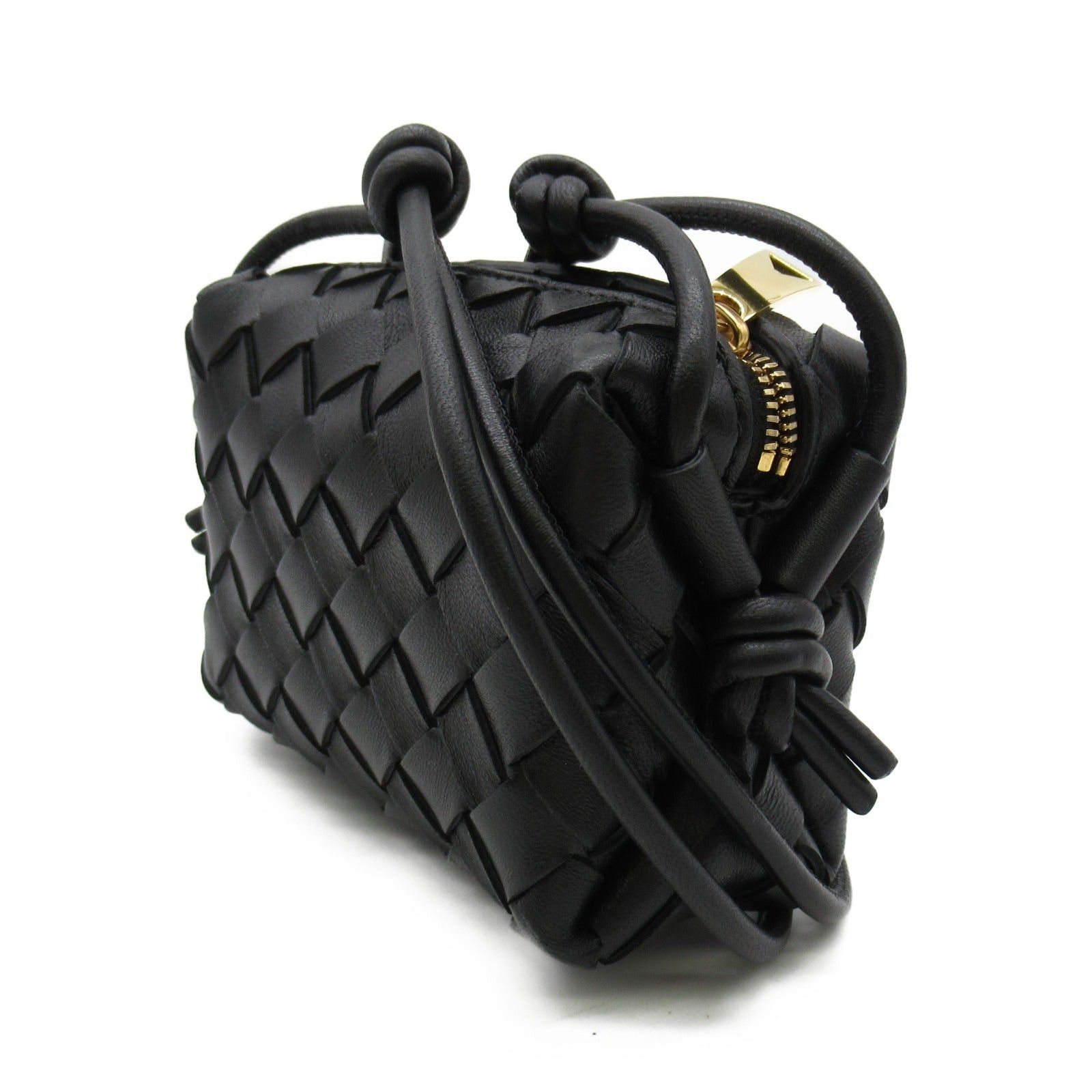 Bottega Veneta Bottega Veneta Candy Loop Camera Bag Shoulder Lambskin (Sheepskin) Black Size ONE SIZE - 3 Thumbnail