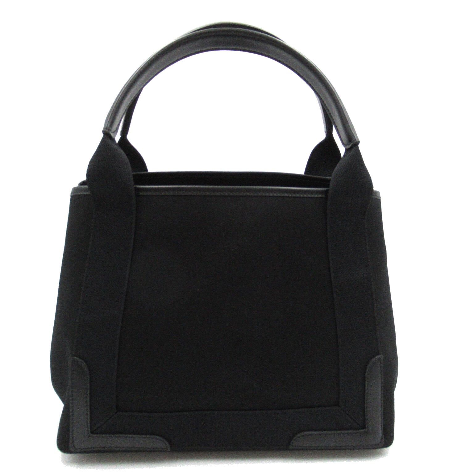 Balenciaga Balenciaga Navy Small Kabas Handbag Tote Bag Canvas Black Size ONE SIZE - 3 Thumbnail