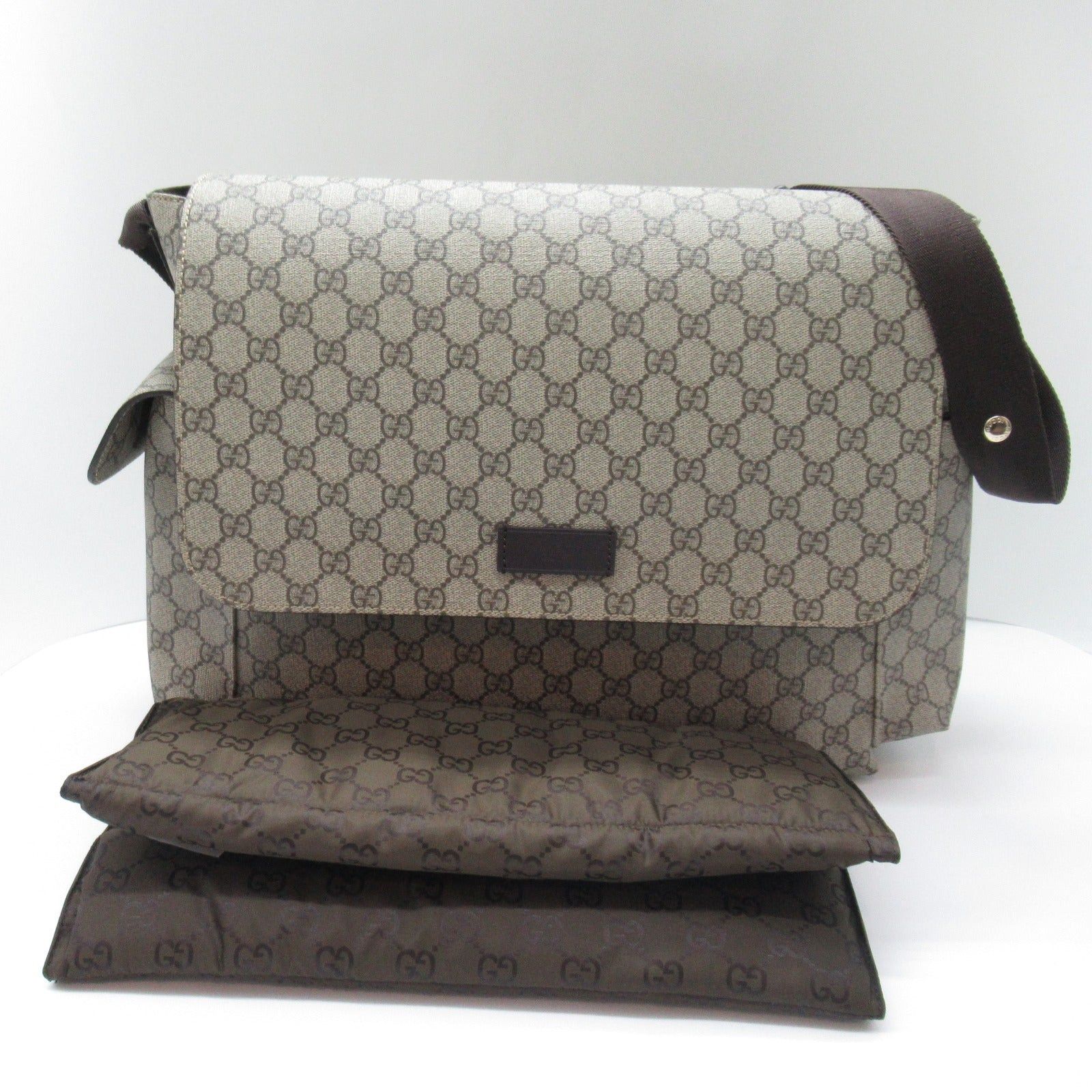Gucci Gucci Mothers Bag Shoulder Gg Canvas Beige Size ONE SIZE - 10 Thumbnail