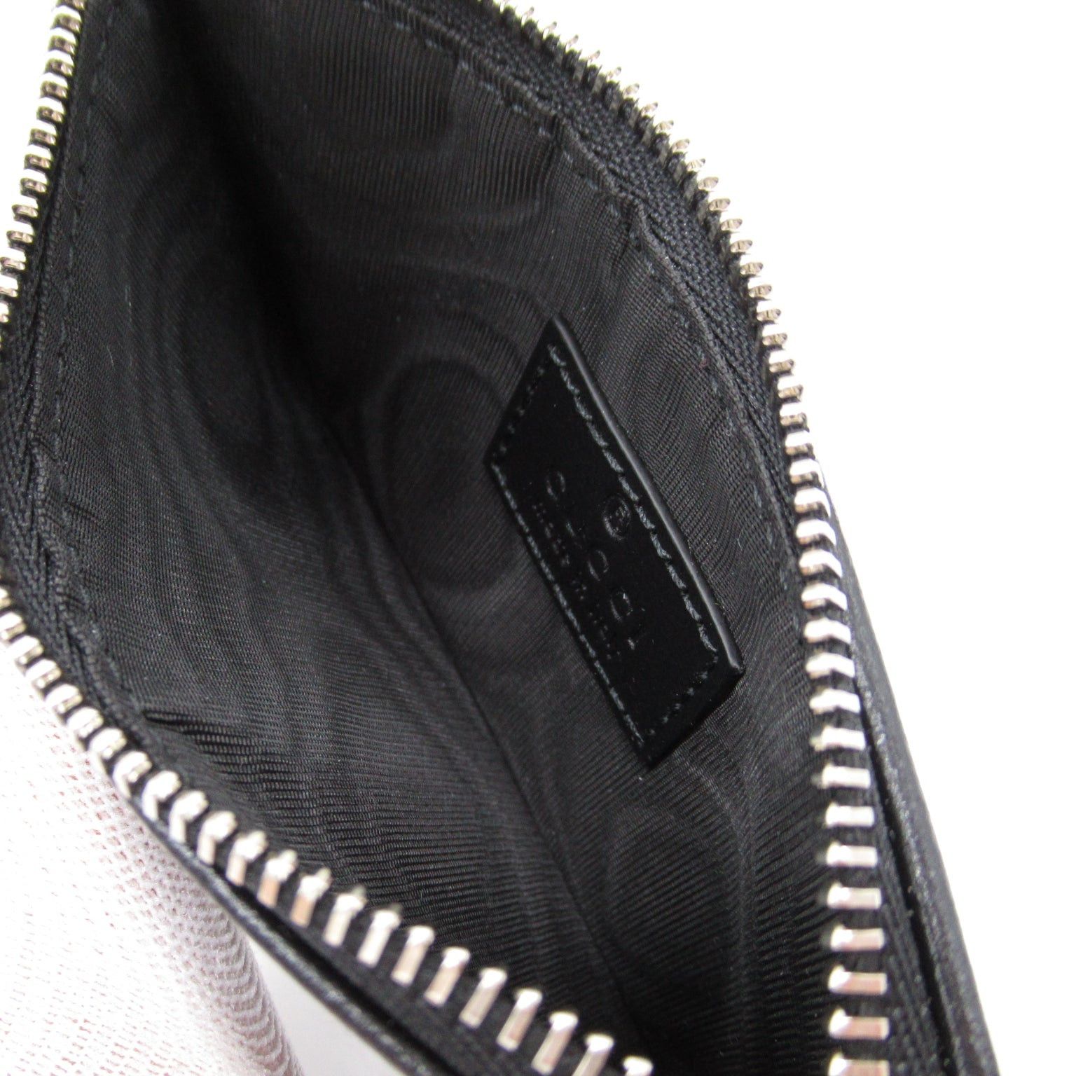 Gucci Gucci Coin Case Included Card Leather Gg Supreme Canvas Black Size ONE SIZE - 5 Thumbnail