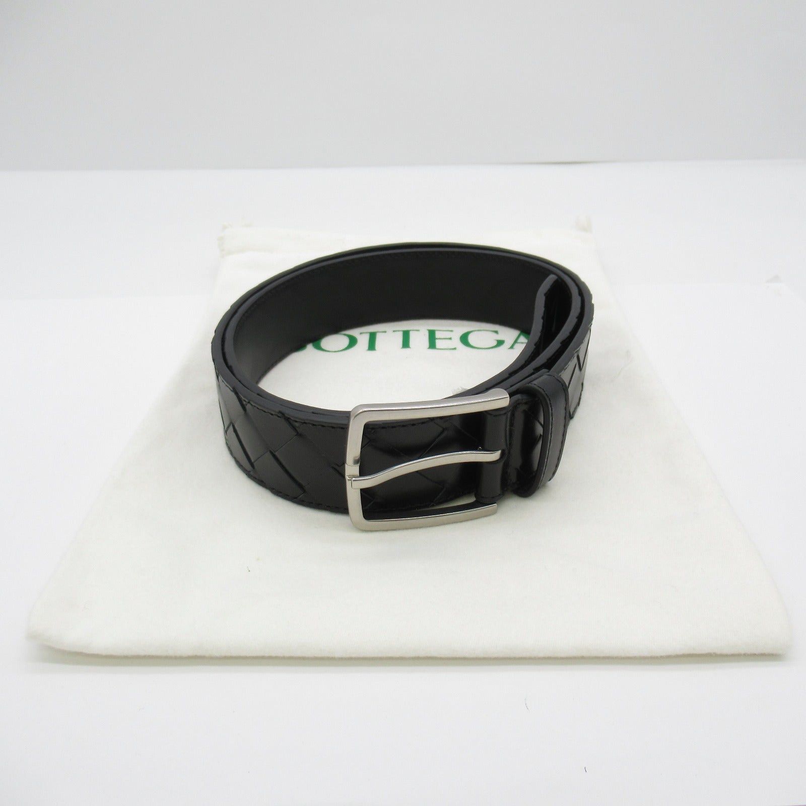 Bottega Veneta Bottega Veneta Belt Calfskin (Cowhide) Black Size ONE SIZE - 7 Thumbnail