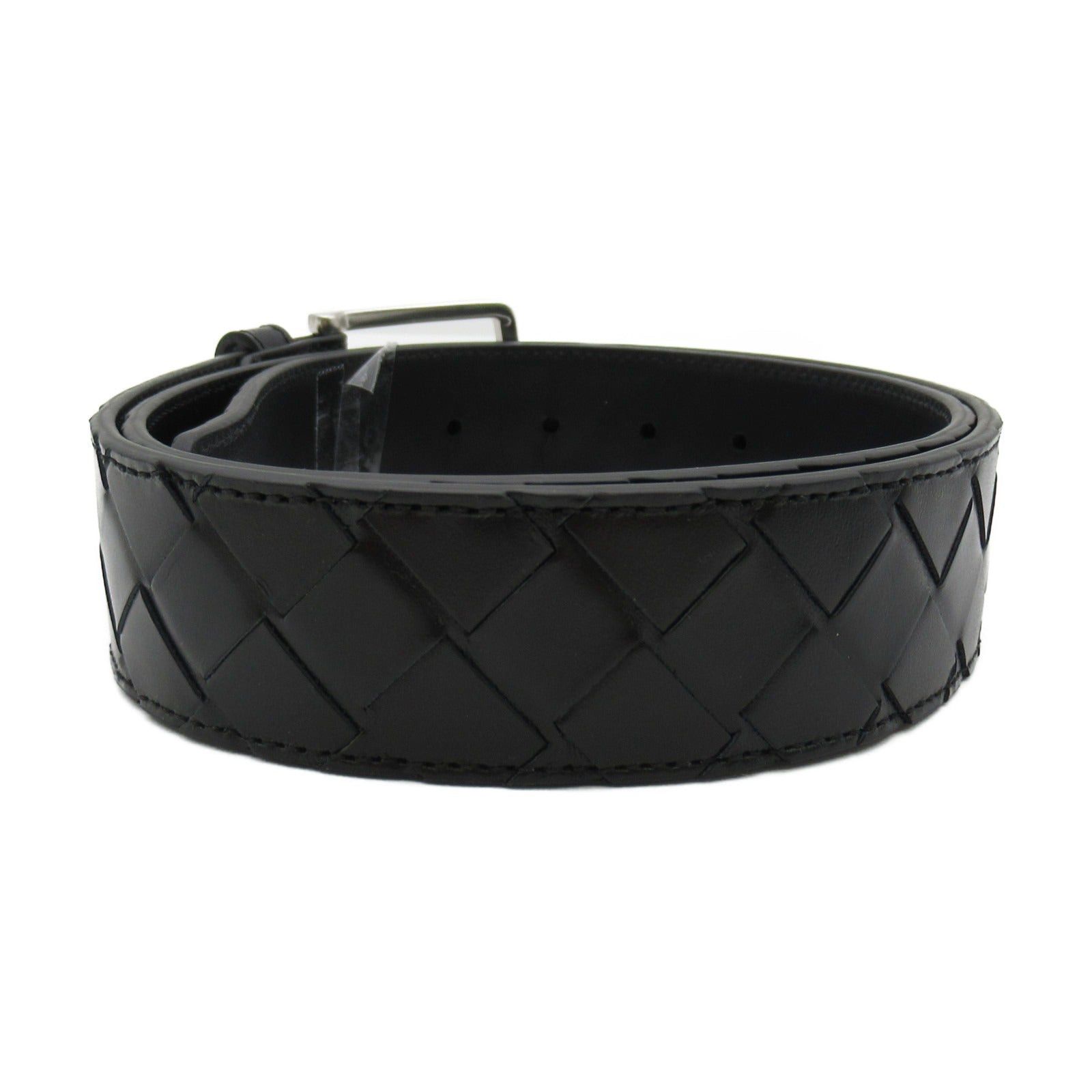 Bottega Veneta Bottega Veneta Belt Calfskin (Cowhide) Black Size ONE SIZE - 2 Thumbnail