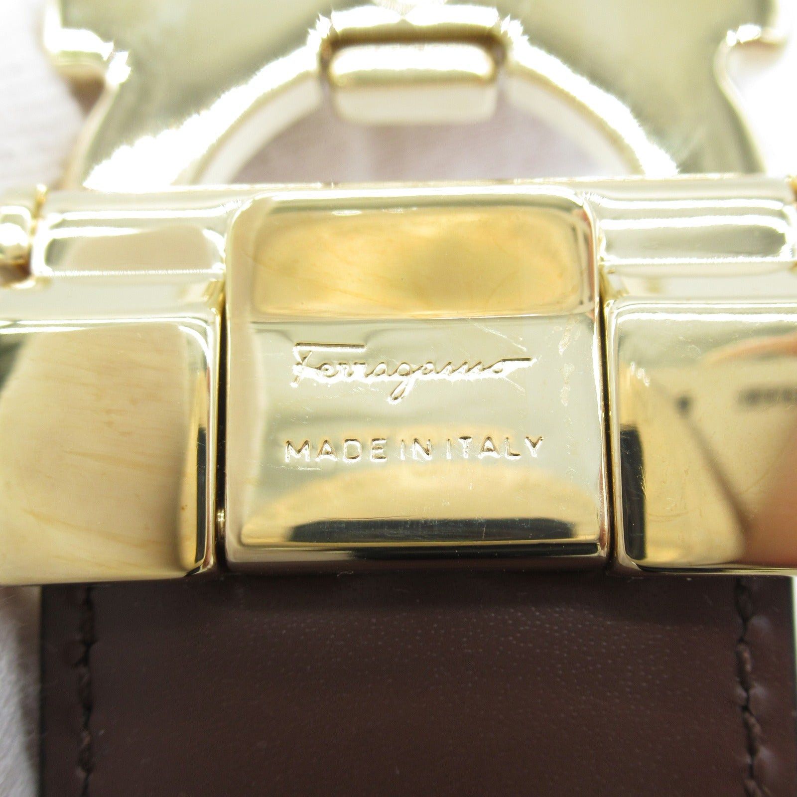 Salvatore Ferragamo Salvatore Ferragamo Belt Leather Black Brown Size ONE SIZE - 4 Thumbnail