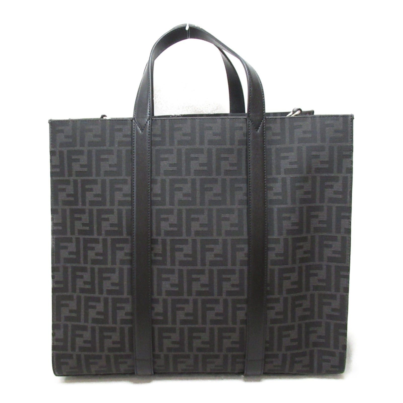 Fendi Fendi Tote Bag Handbag Fabric Black Size ONE SIZE - 2 Thumbnail