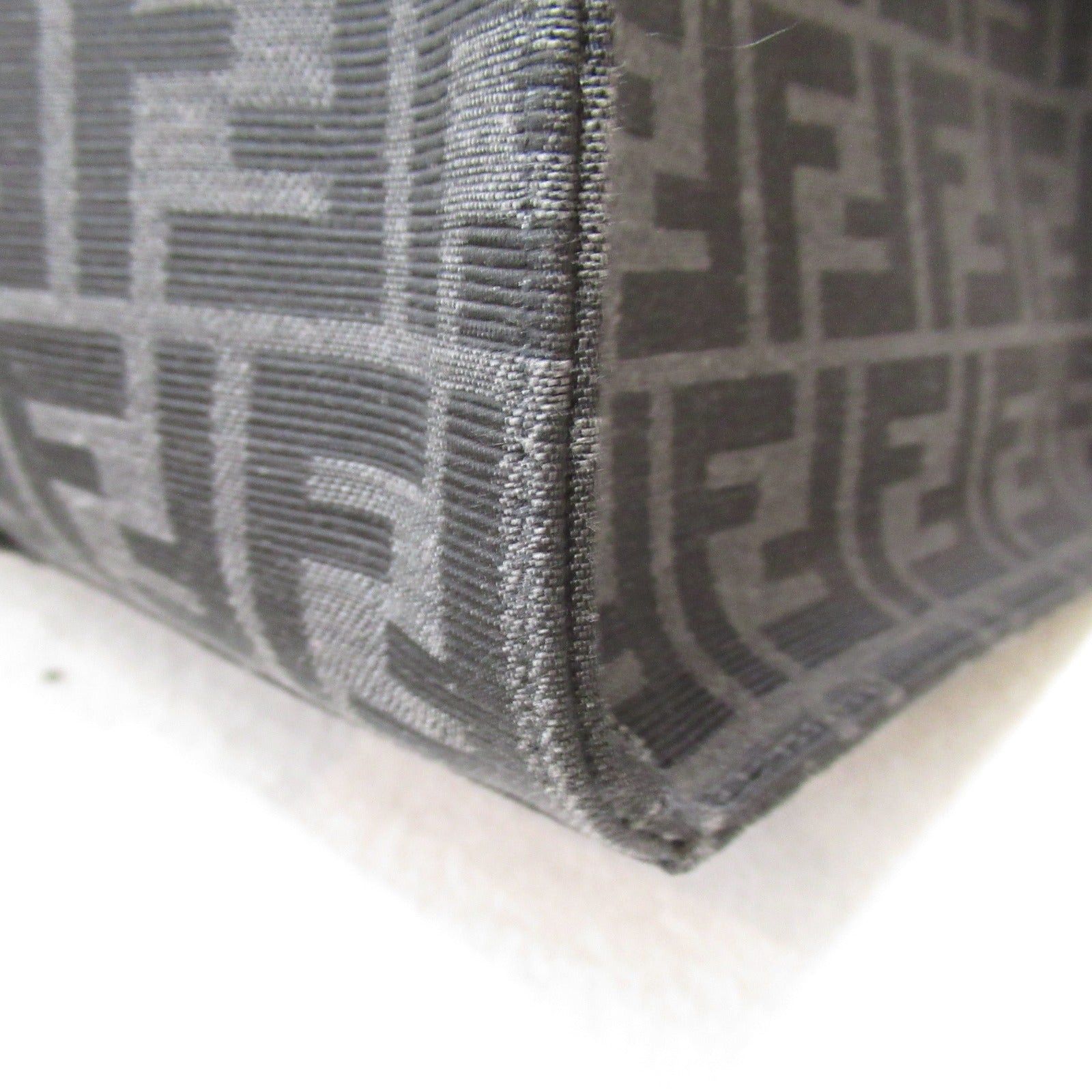 Fendi Fendi Tote Bag Handbag Fabric Black Size ONE SIZE - 8 Thumbnail