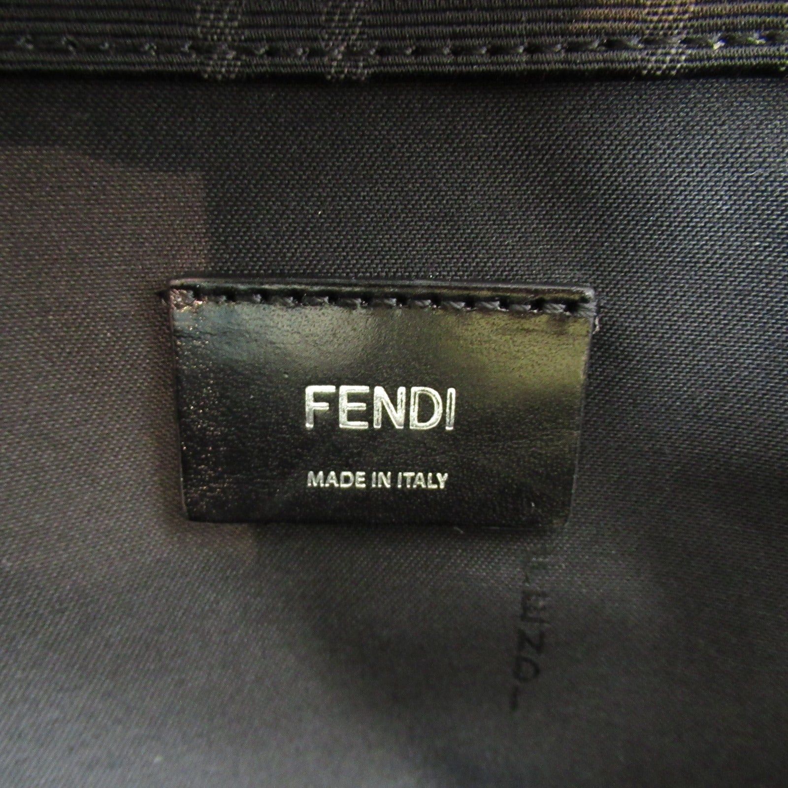 Fendi Fendi Tote Bag Handbag Fabric Black Size ONE SIZE - 6 Thumbnail