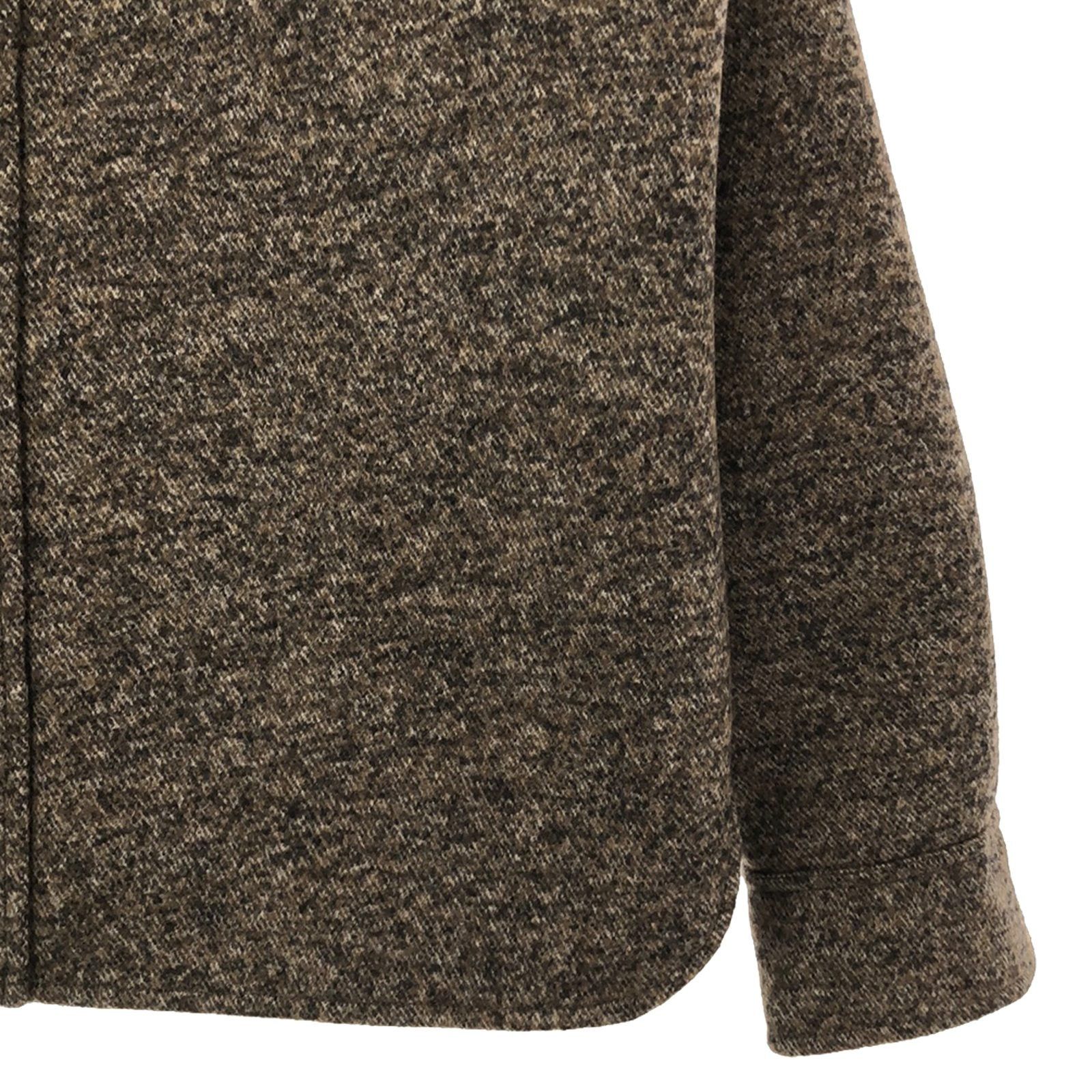 Bottega Veneta Bottega Veneta Jacket Wool Brown Size ONE SIZE - 4 Thumbnail