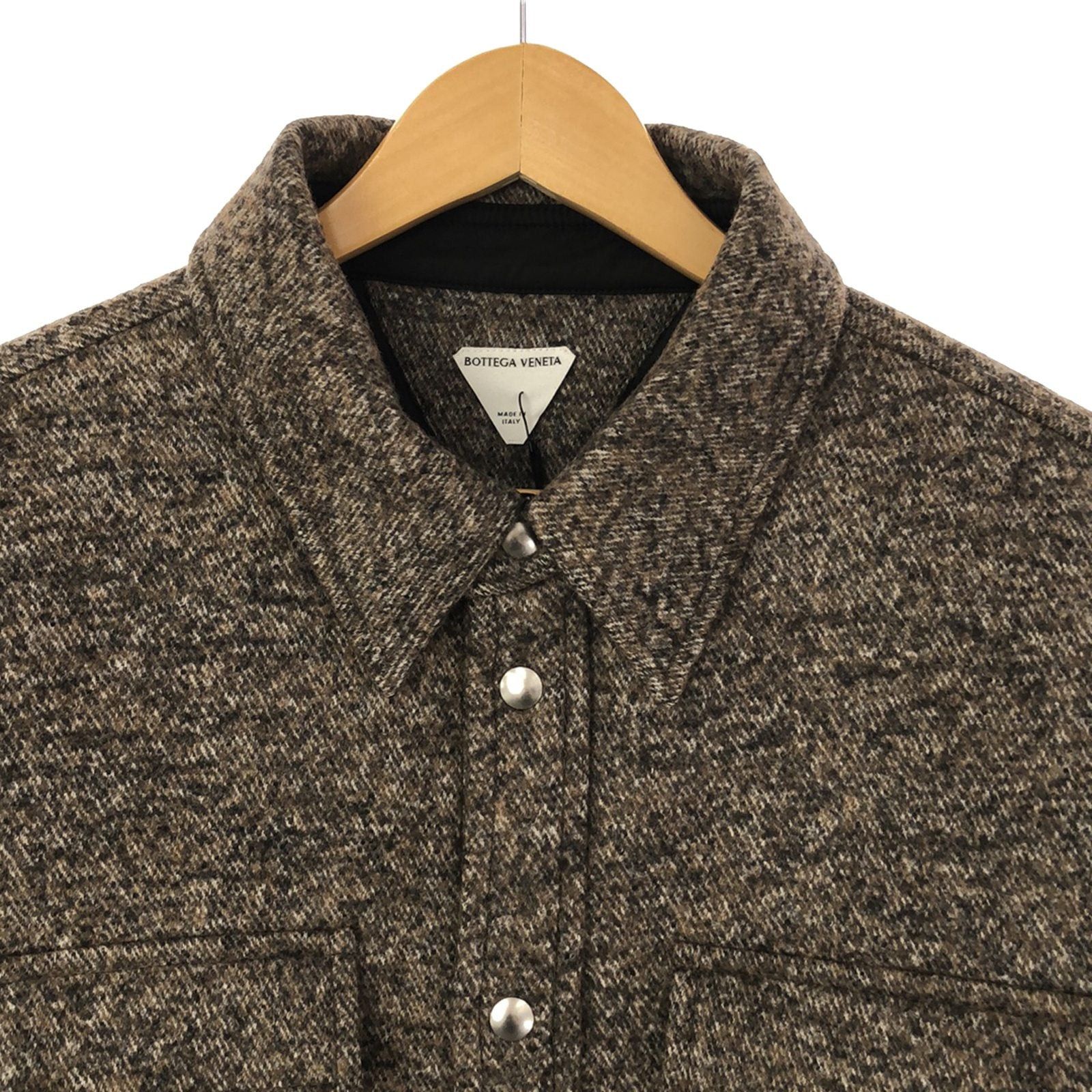 Bottega Veneta Bottega Veneta Jacket Wool Brown Size ONE SIZE - 3 Thumbnail