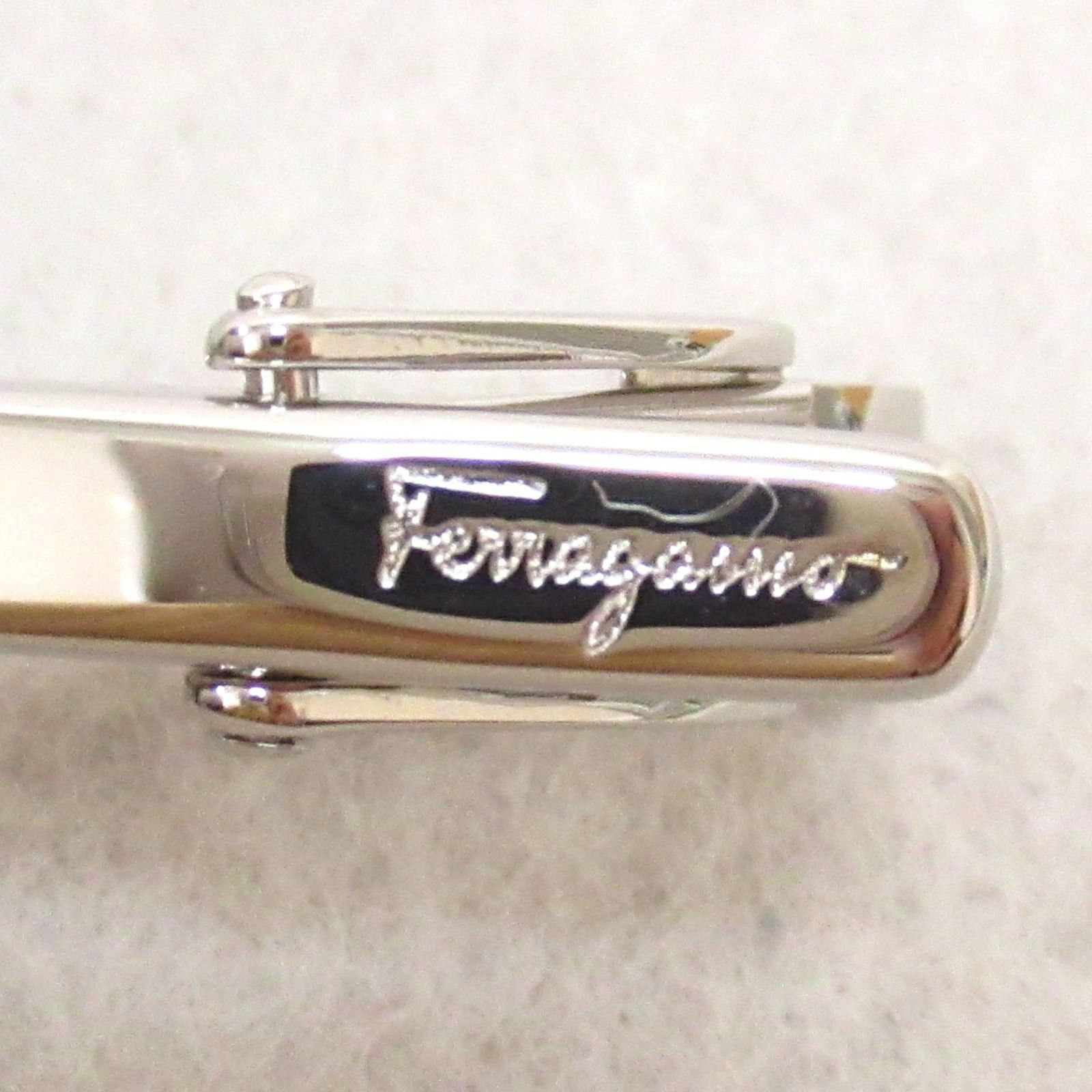 Salvatore Ferragamo Salvatore Ferragamo Necktie Pin Tie Others Brass Silver Size ONE SIZE - 3 Thumbnail