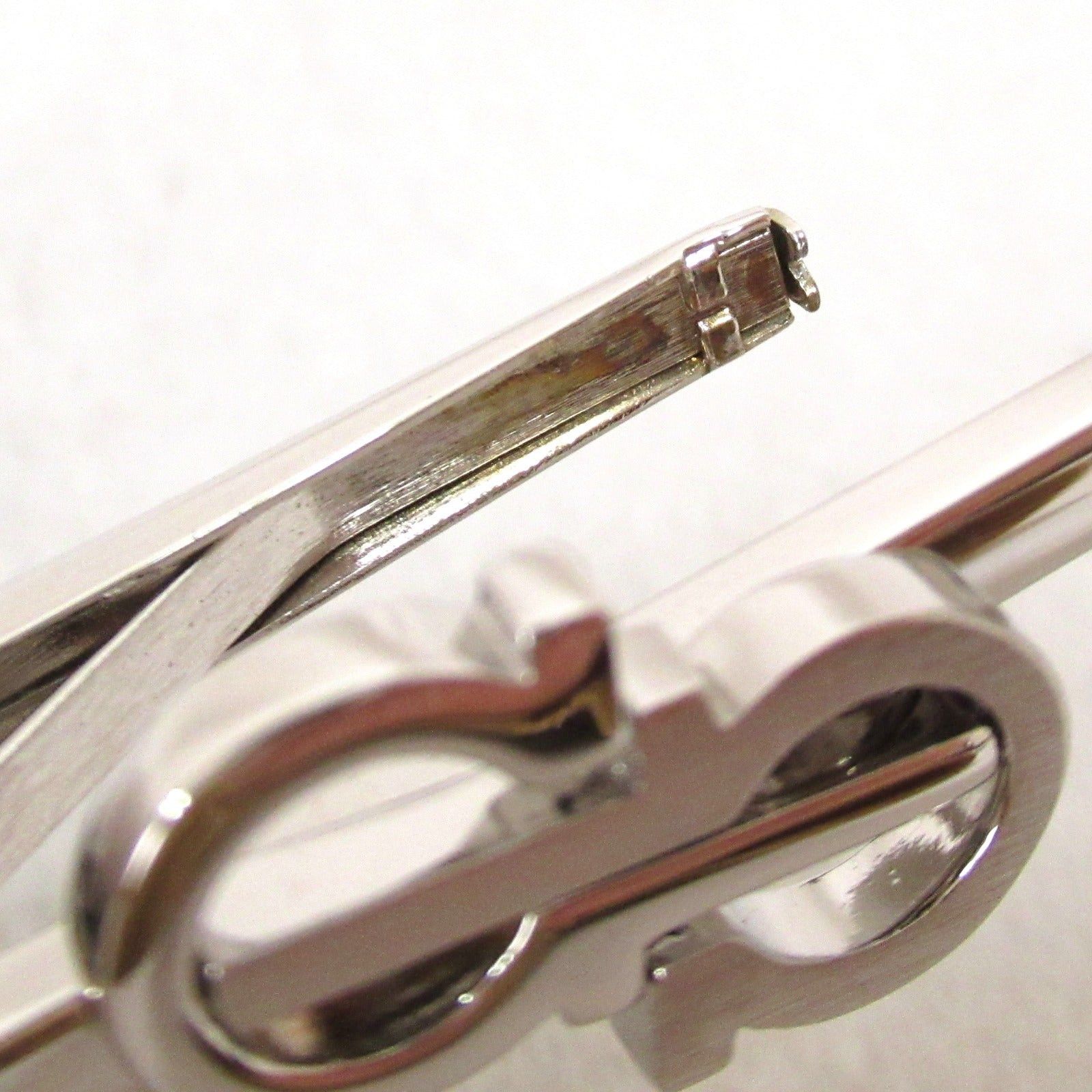 Salvatore Ferragamo Salvatore Ferragamo Necktie Pin Tie Others Brass Silver Size ONE SIZE - 4 Thumbnail