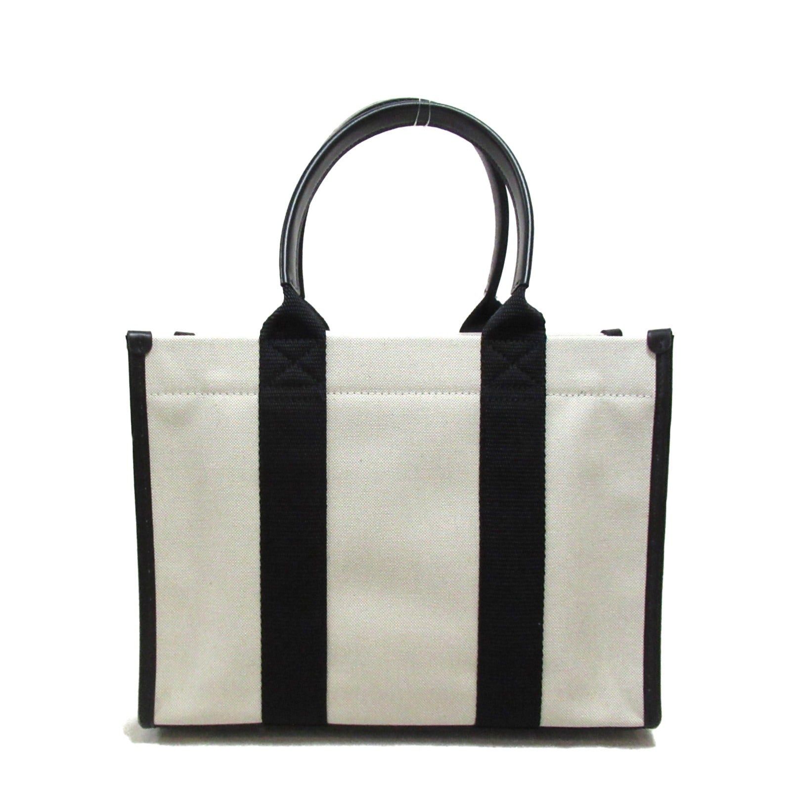 Balenciaga Balenciaga Shoulder Bag Canvas White Natural Size ONE SIZE - 2 Thumbnail