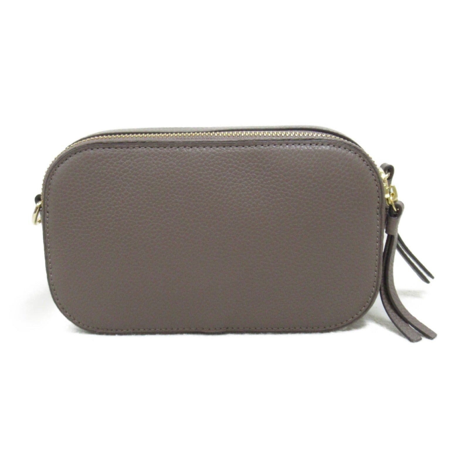Tory Burch Tory Burch Mirror Mini Crossbody Shoulder Bag Leather Gray Clamshell Size ONE SIZE - 2 Thumbnail