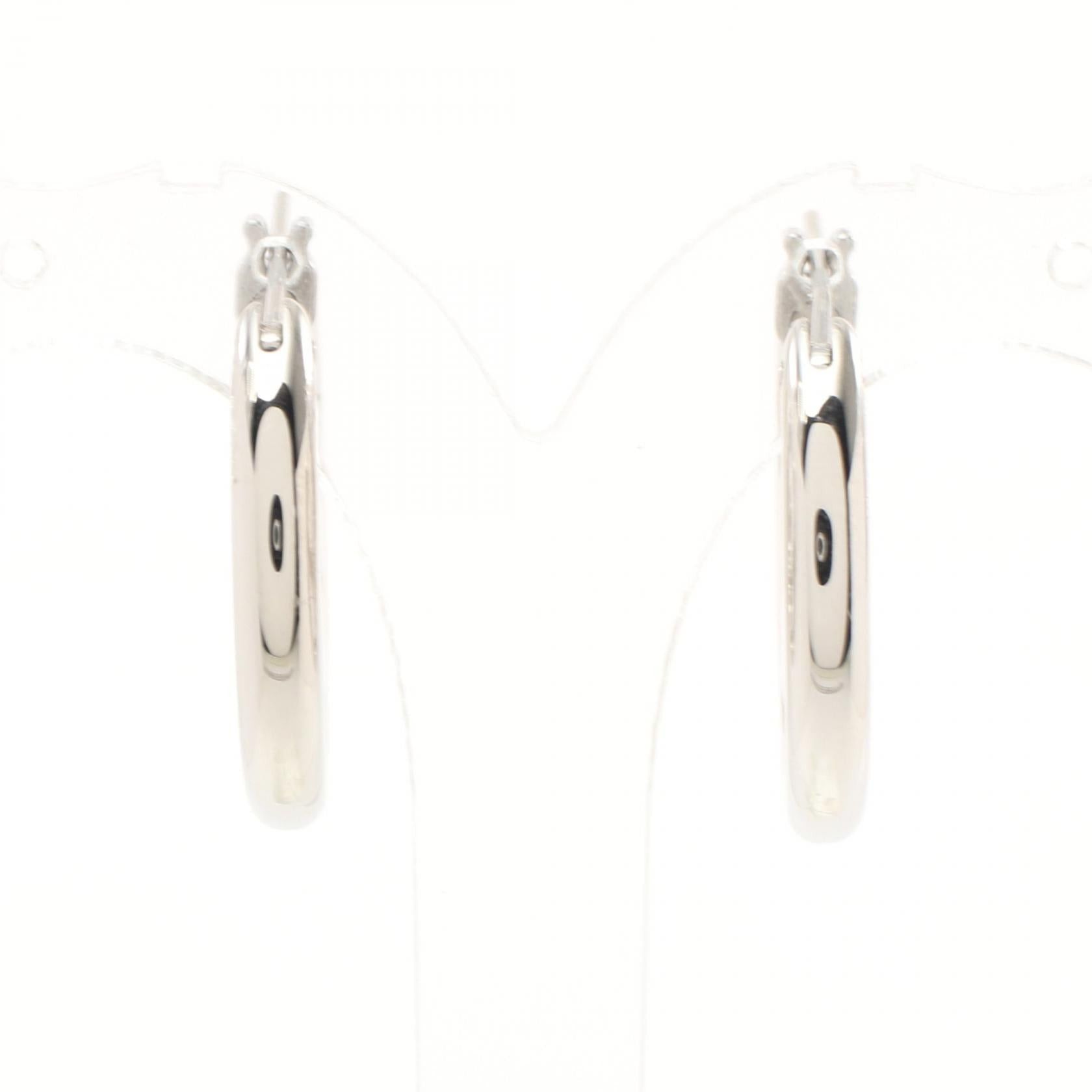 Fendi Fendi F Is Earrings Stainless Steel Silver Size ONE SIZE - 2 Thumbnail