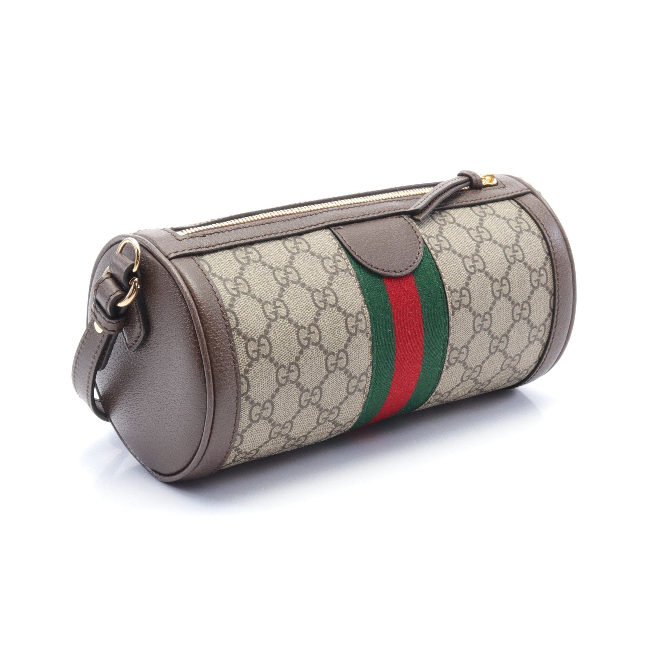Gucci Gucci Ophidia Gg Supreme Shoulder Bag Leather Beige Brown Multicolor Size ONE SIZE - 2 Thumbnail