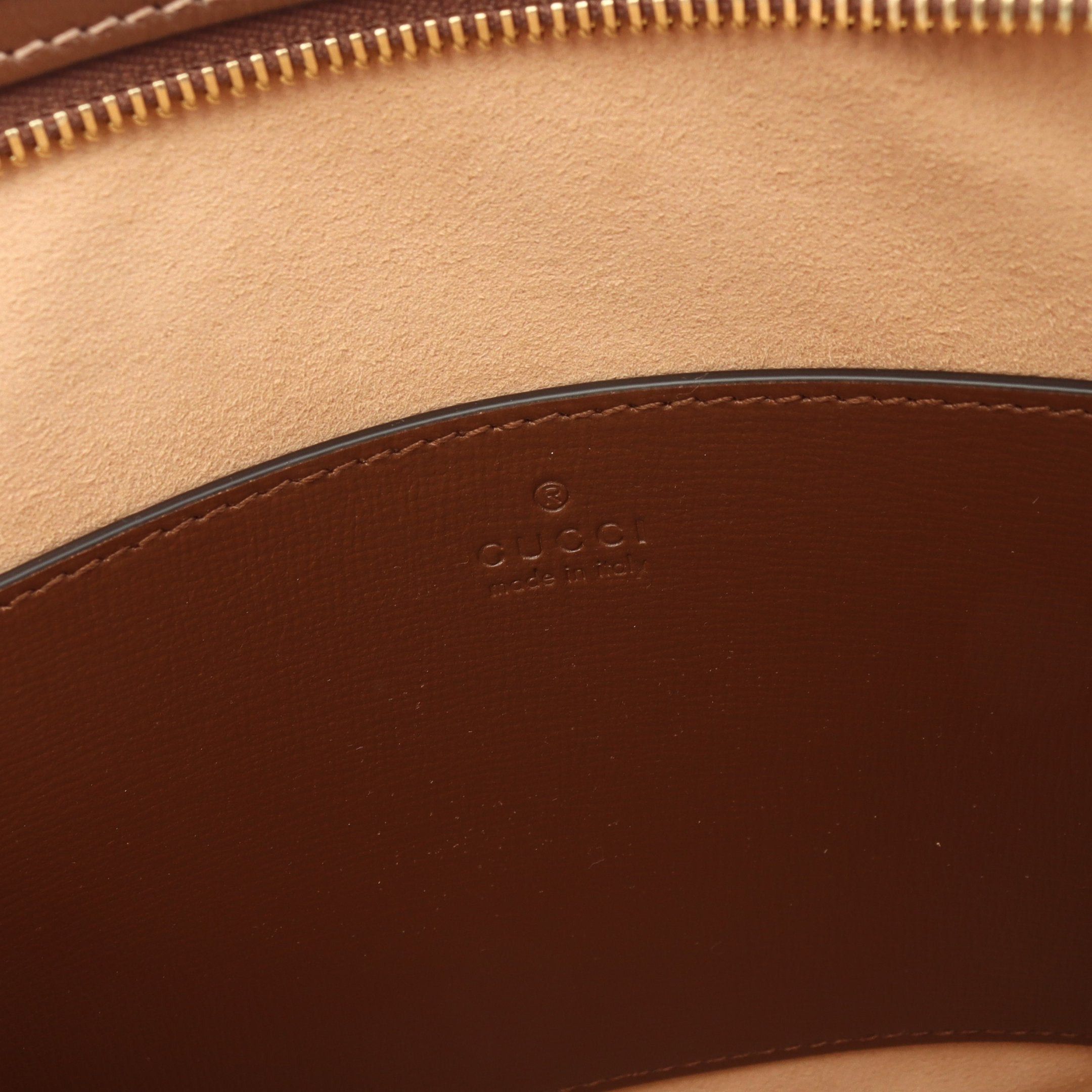 Gucci Gucci Interlocking G Gg Supreme Clutch Bag Leather Beige Brown Size ONE SIZE - 4 Thumbnail
