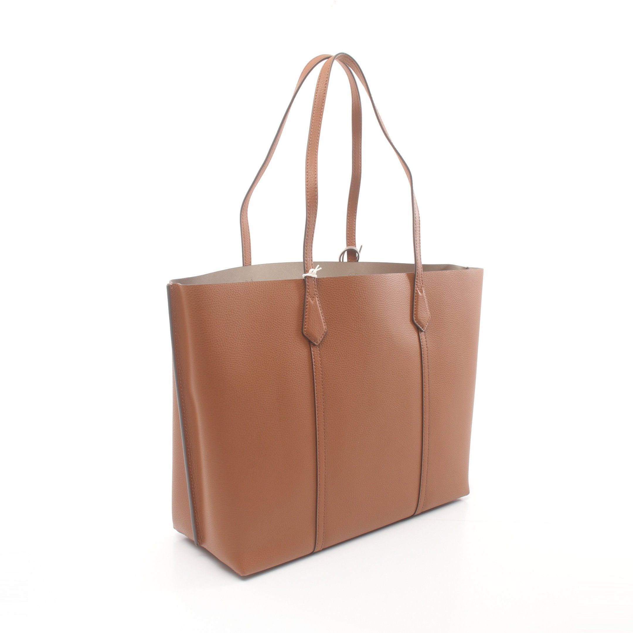 Tory Burch Tory Burch Perry Triple Compartment Shoulder Bag Tote Leather Light Brown Size ONE SIZE - 2 Thumbnail