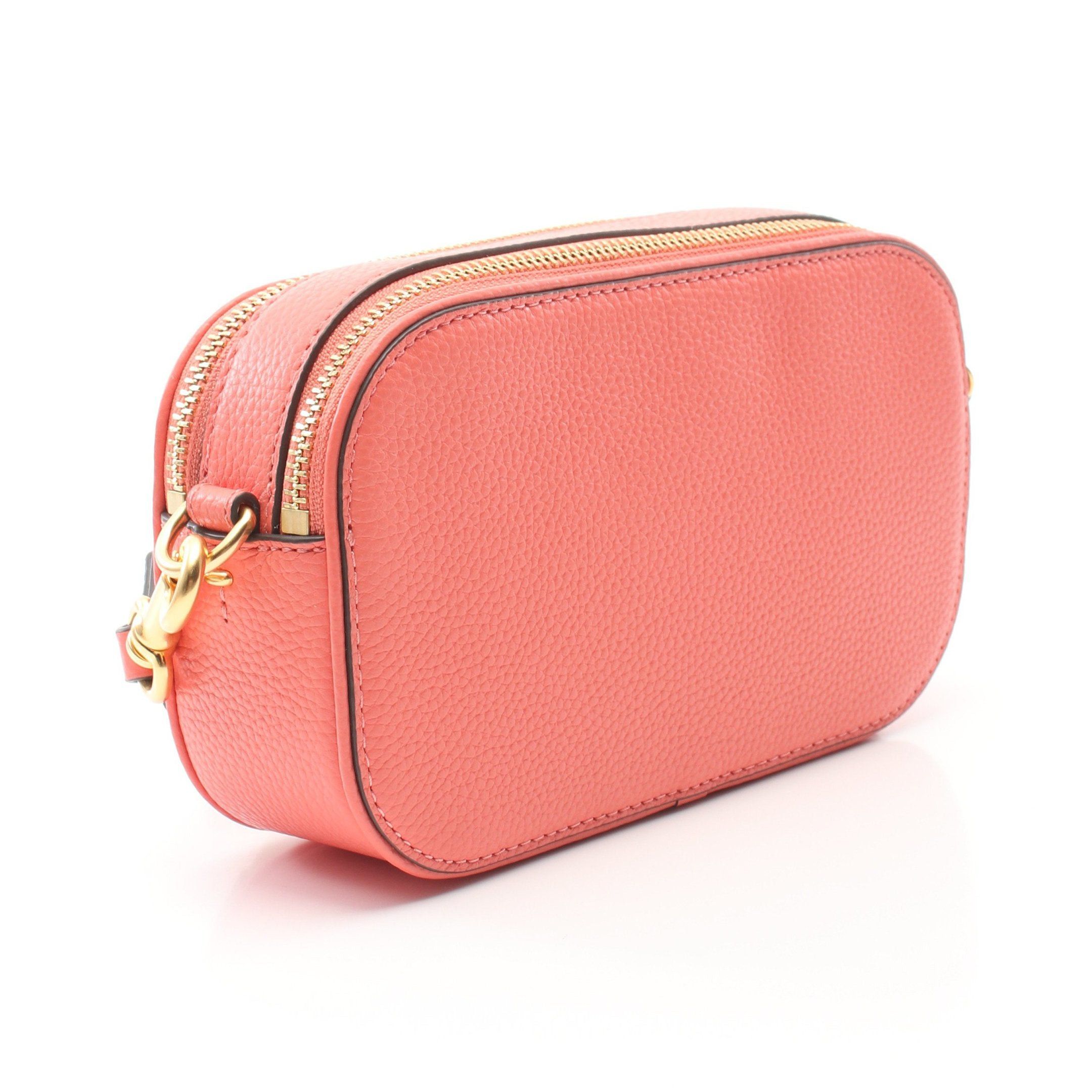 Tory Burch Tory Burch Miller Mirror Mini Crossbody Shoulder Bag Leather Coral Pink Size ONE SIZE - 2 Thumbnail