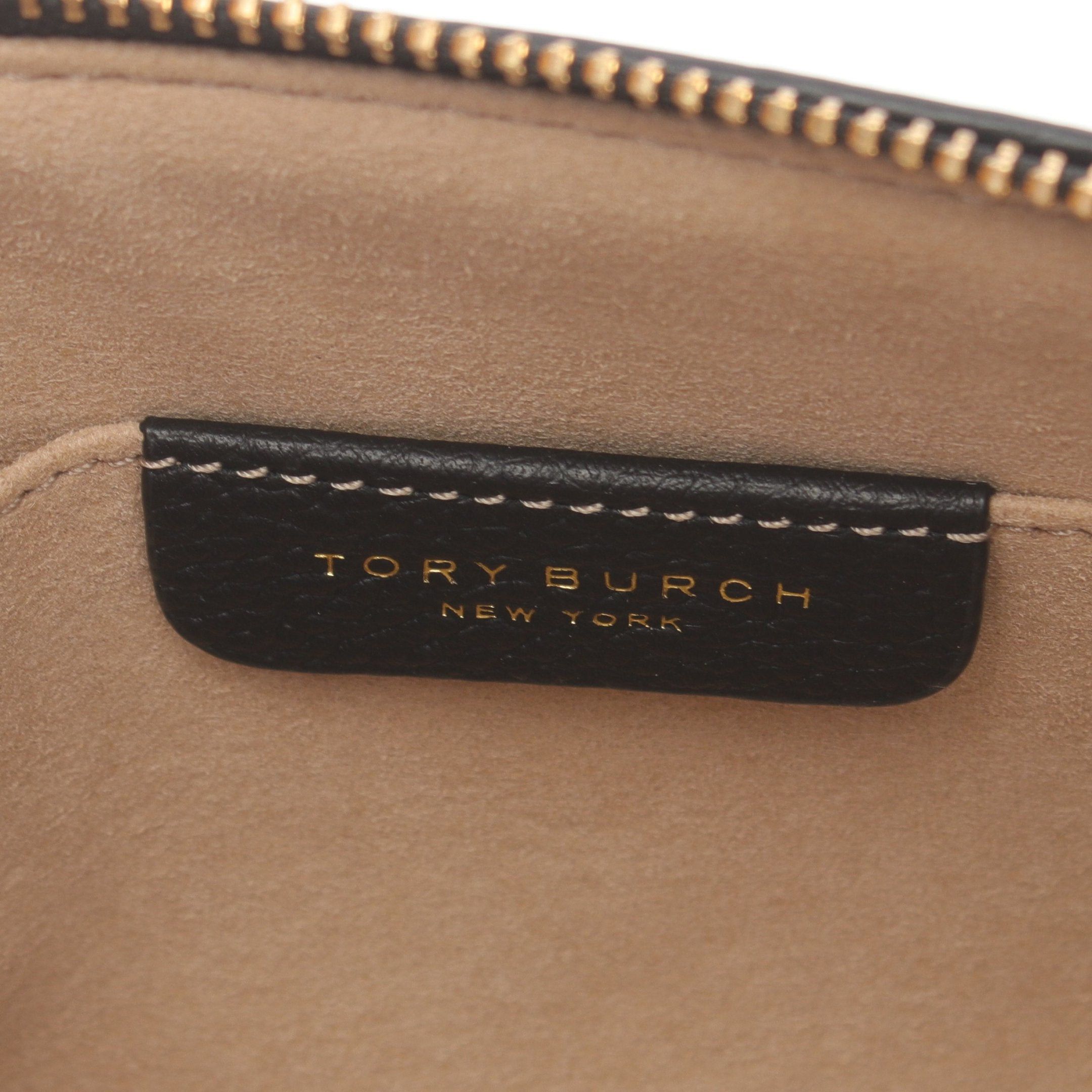 Tory Burch Tory Burch Mirror Mini Shoulder Bag Leather Black Size ONE SIZE - 4 Thumbnail
