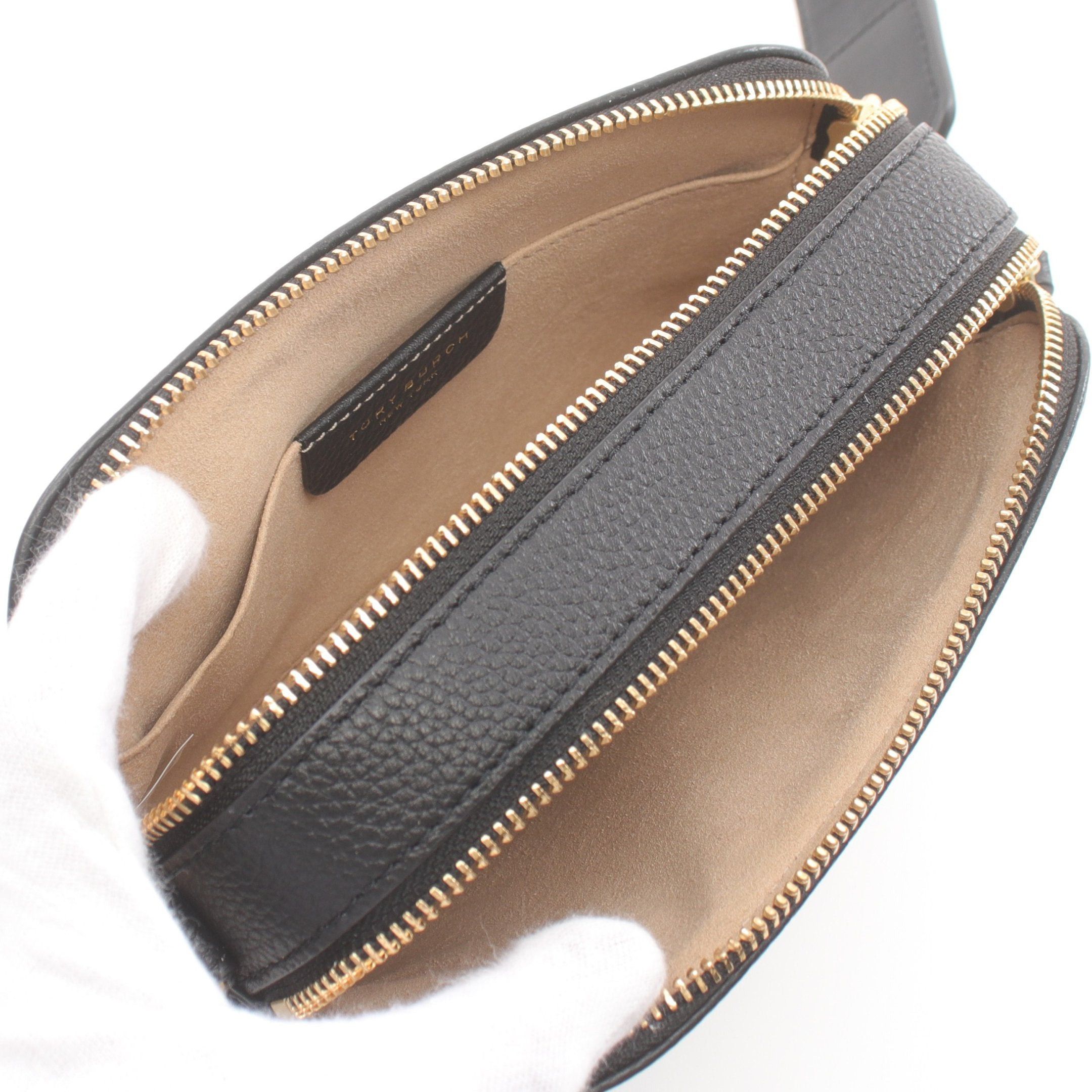 Tory Burch Tory Burch Mirror Mini Shoulder Bag Leather Black Size ONE SIZE - 3 Thumbnail