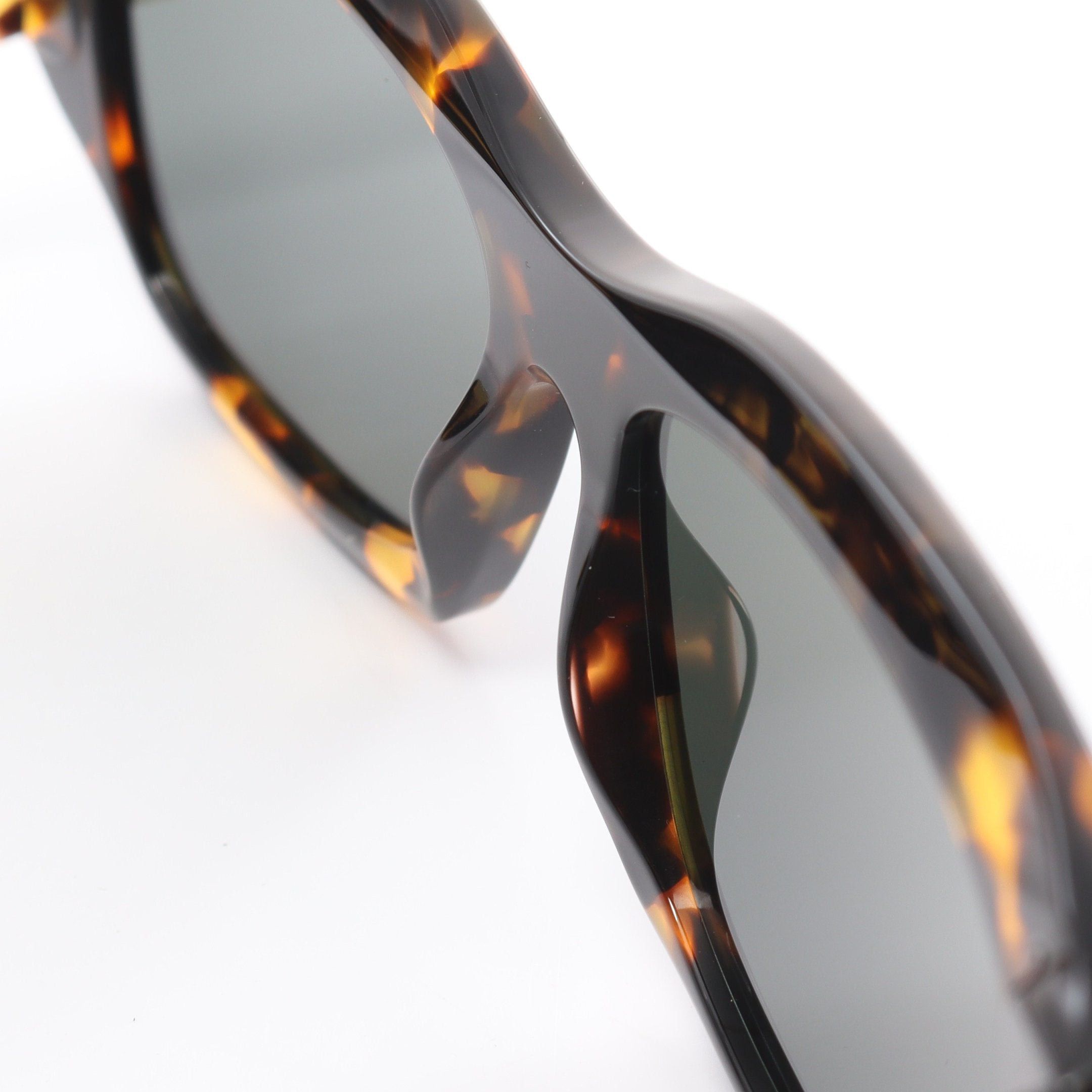 Jimmy Choo Jimmy Choo Sunglasses Dark Brown Tortoiseshell Pattern Size ONE SIZE - 6 Thumbnail