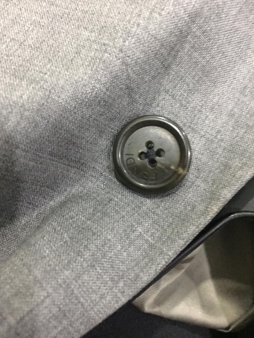 Fendi × Vintage FENDI Blazers 100% Rayon Lining & Fabric 100% Virgin Wool Size 48R - 8 Thumbnail