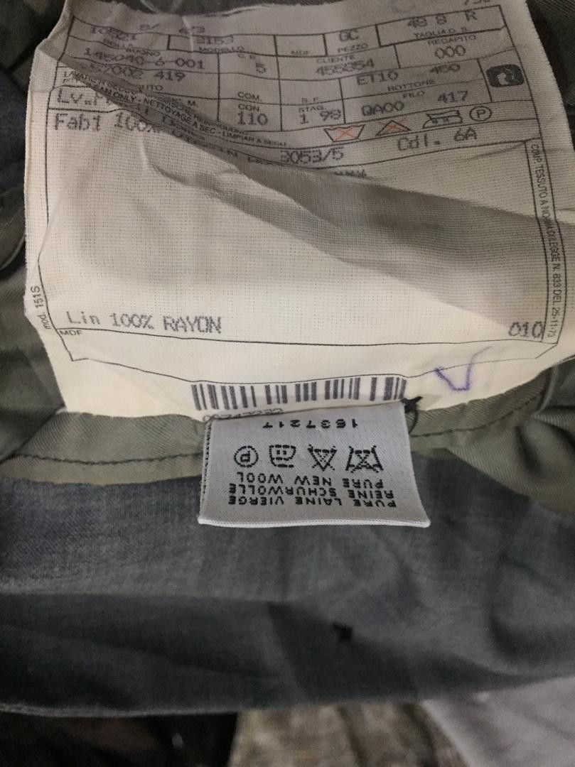 Fendi × Vintage FENDI Blazers 100% Rayon Lining & Fabric 100% Virgin Wool Size 48R - 6 Thumbnail