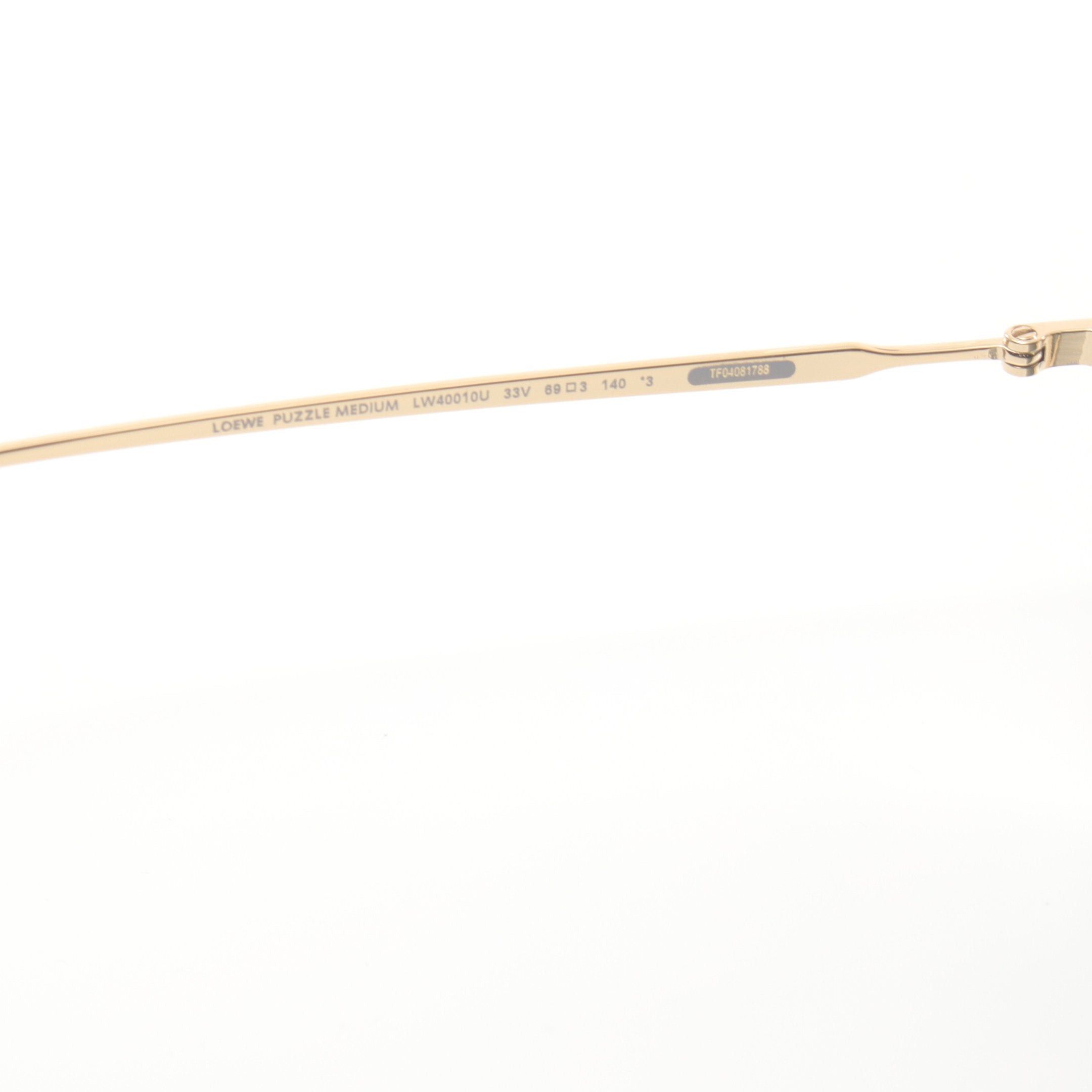 Loewe Loewe Puzzle Medium Sunglasses Gp Gold Size ONE SIZE - 5 Thumbnail